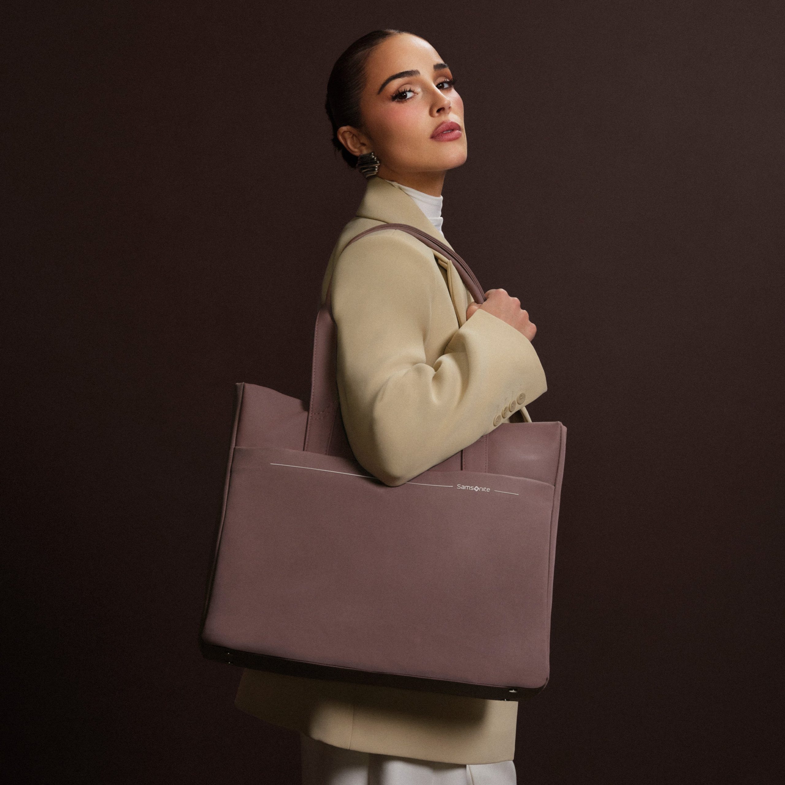 Better Than Basic Tote Chocolate Mauve - Image 2