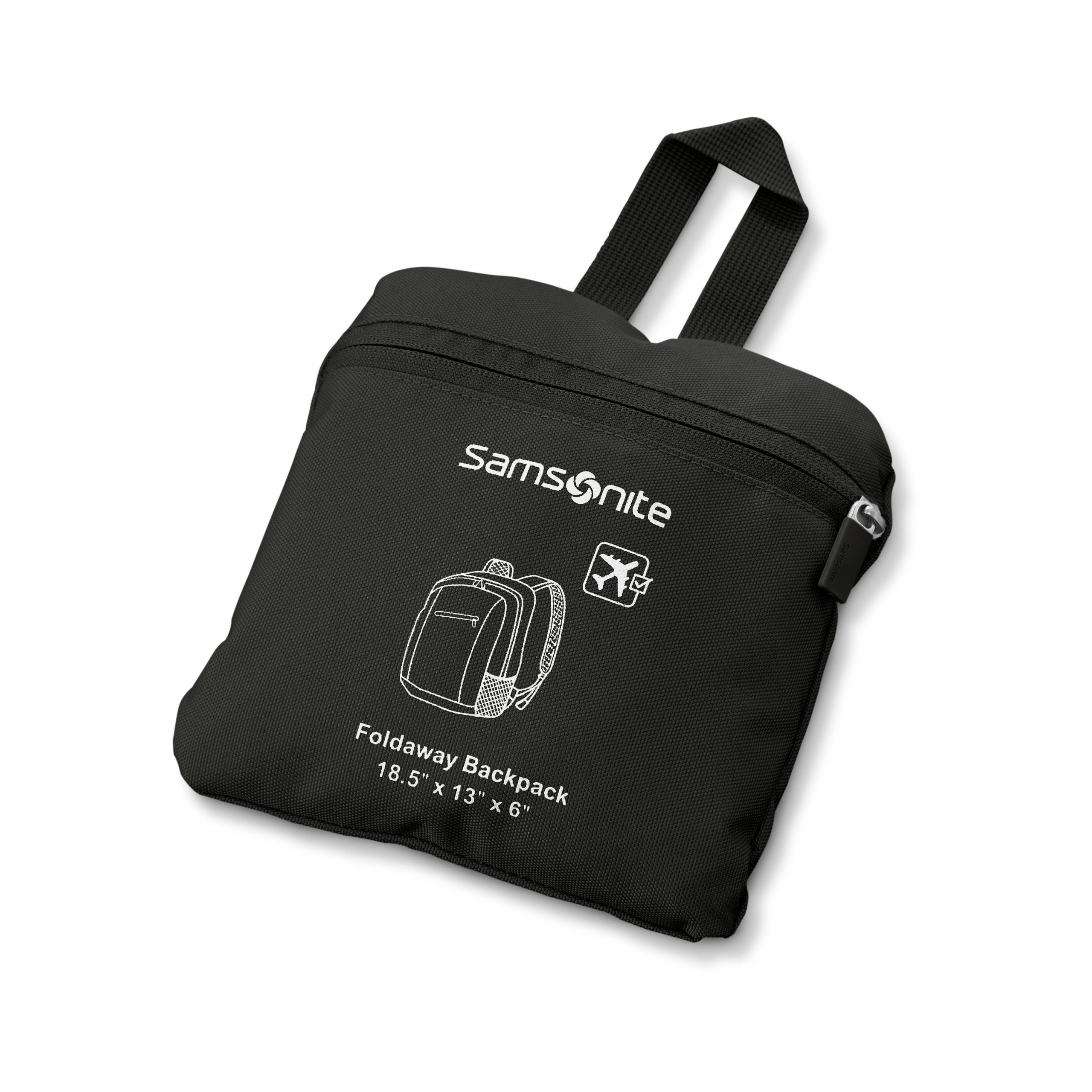 Foldaway Backpack Black - Image 2