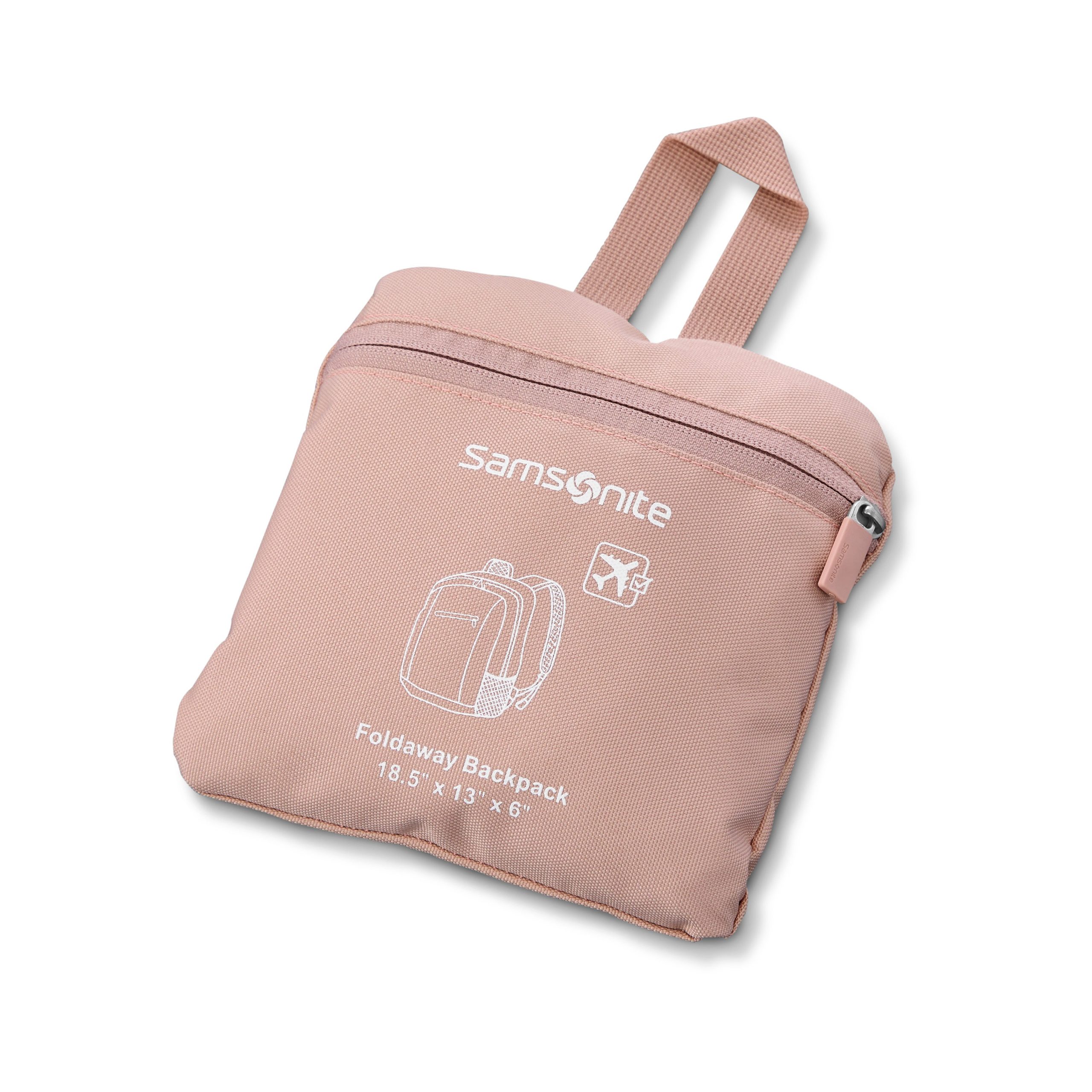 Foldaway Backpack Dusty Rose - Image 2