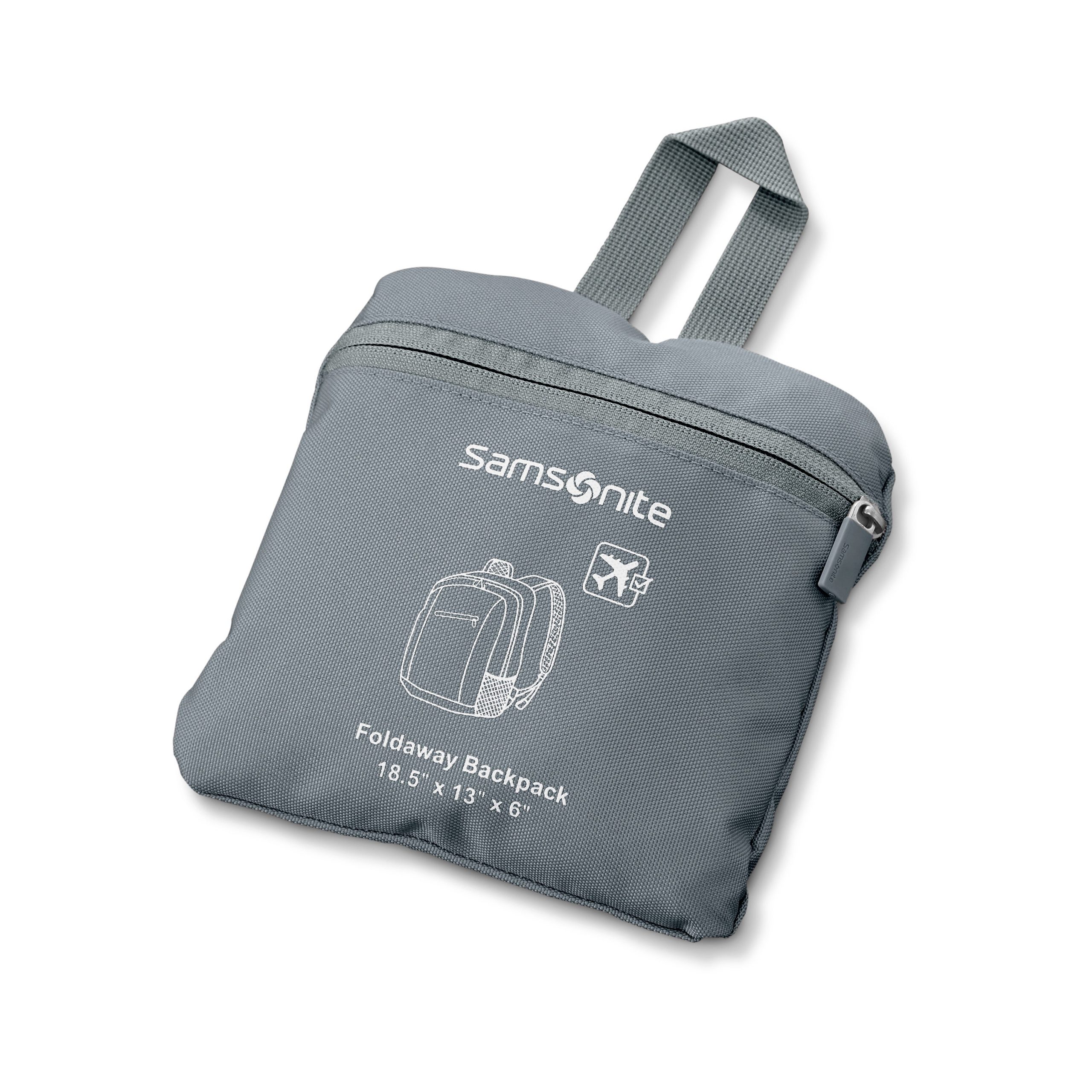 Foldaway Backpack Slate Blue - Image 2