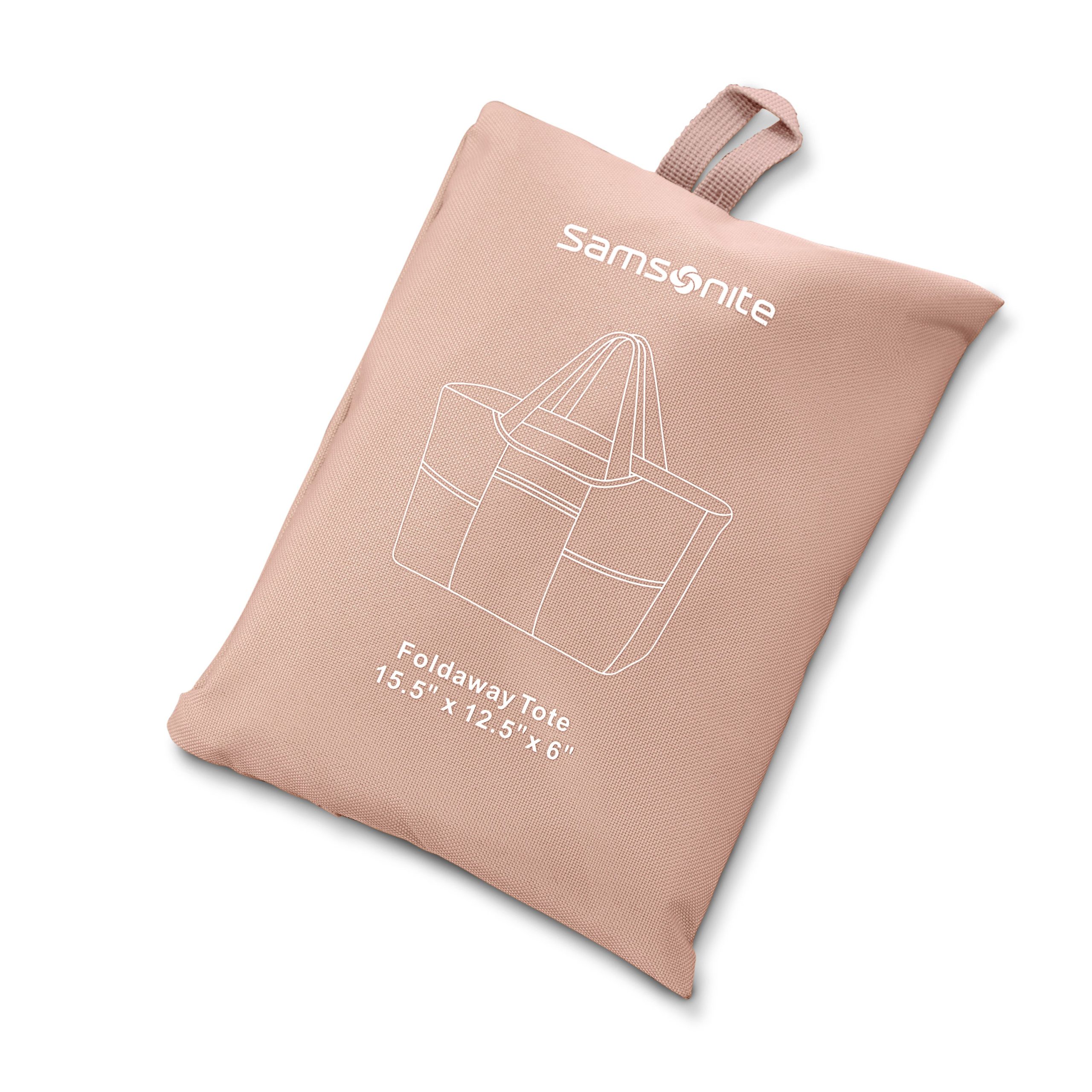 Foldaway Tote Dusty Rose - Image 2