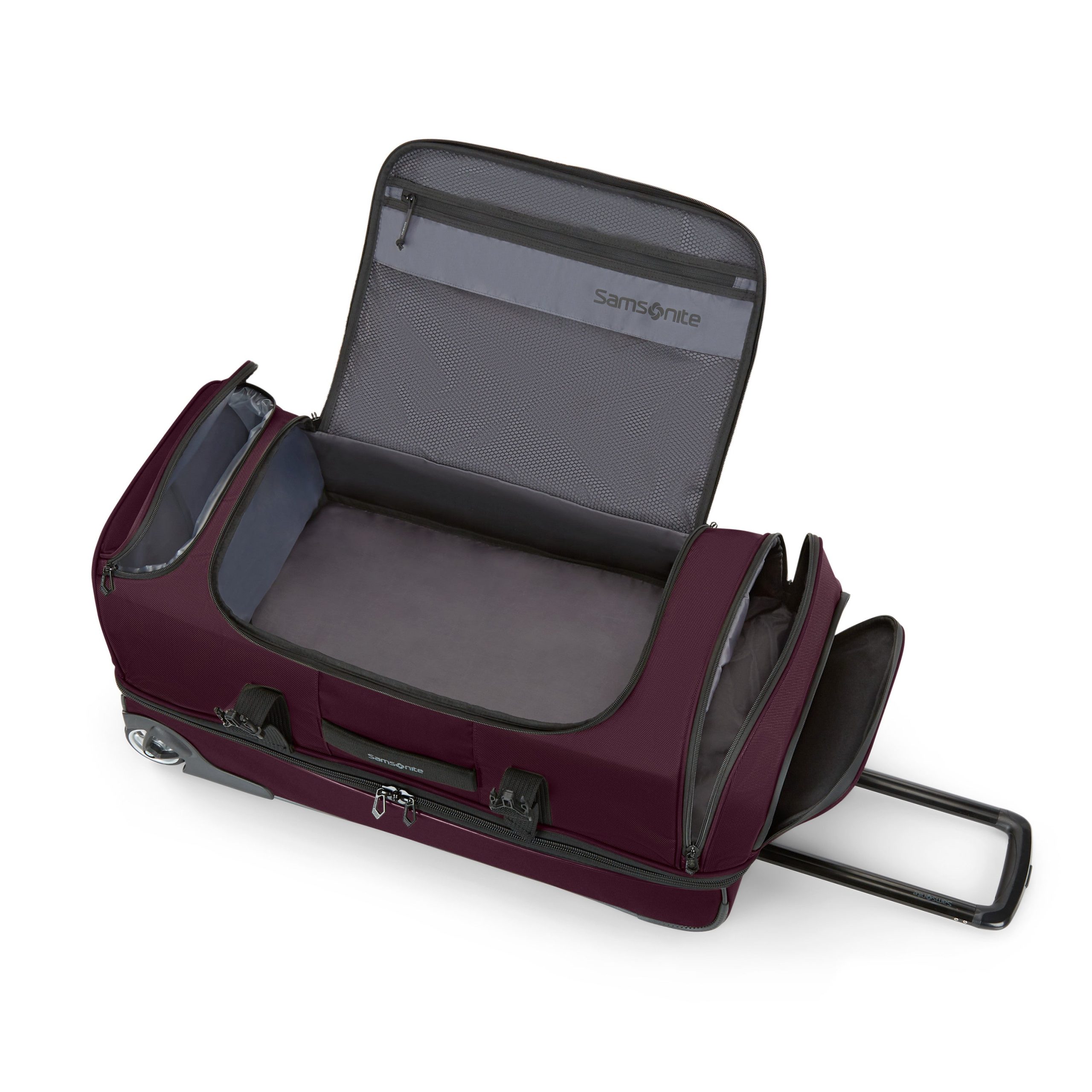 Detour 34" Wheeled Duffel Plum - Image 4