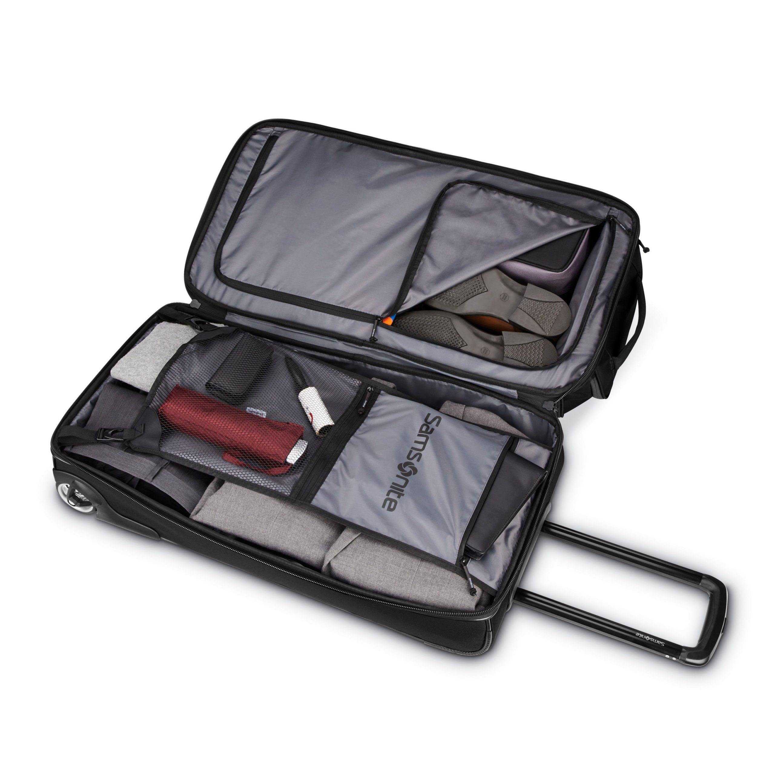 Detour 34" Wheeled Duffel New Black - Image 3