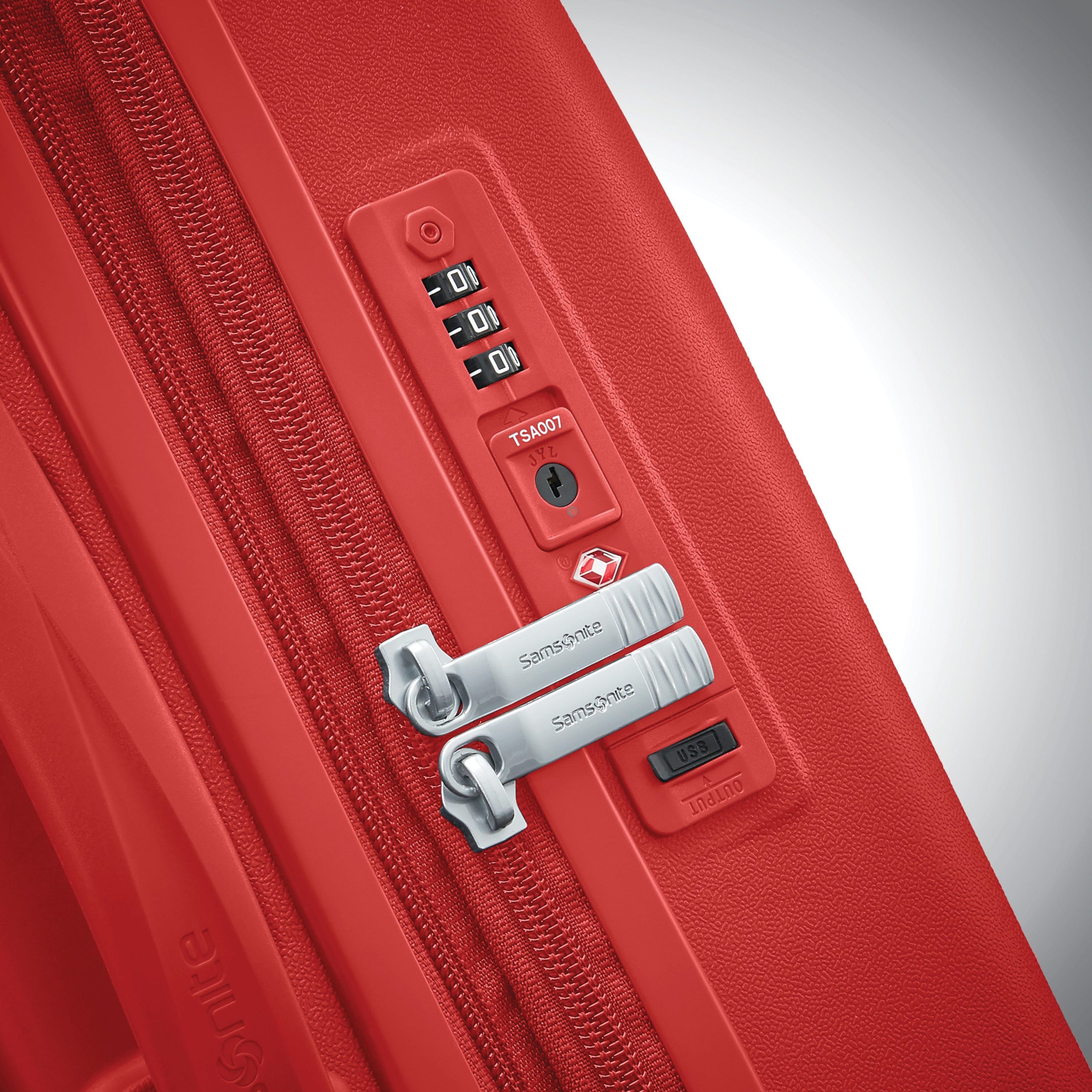 Voltage DLX Global Carry-On Spinner Chili Red - Image 6
