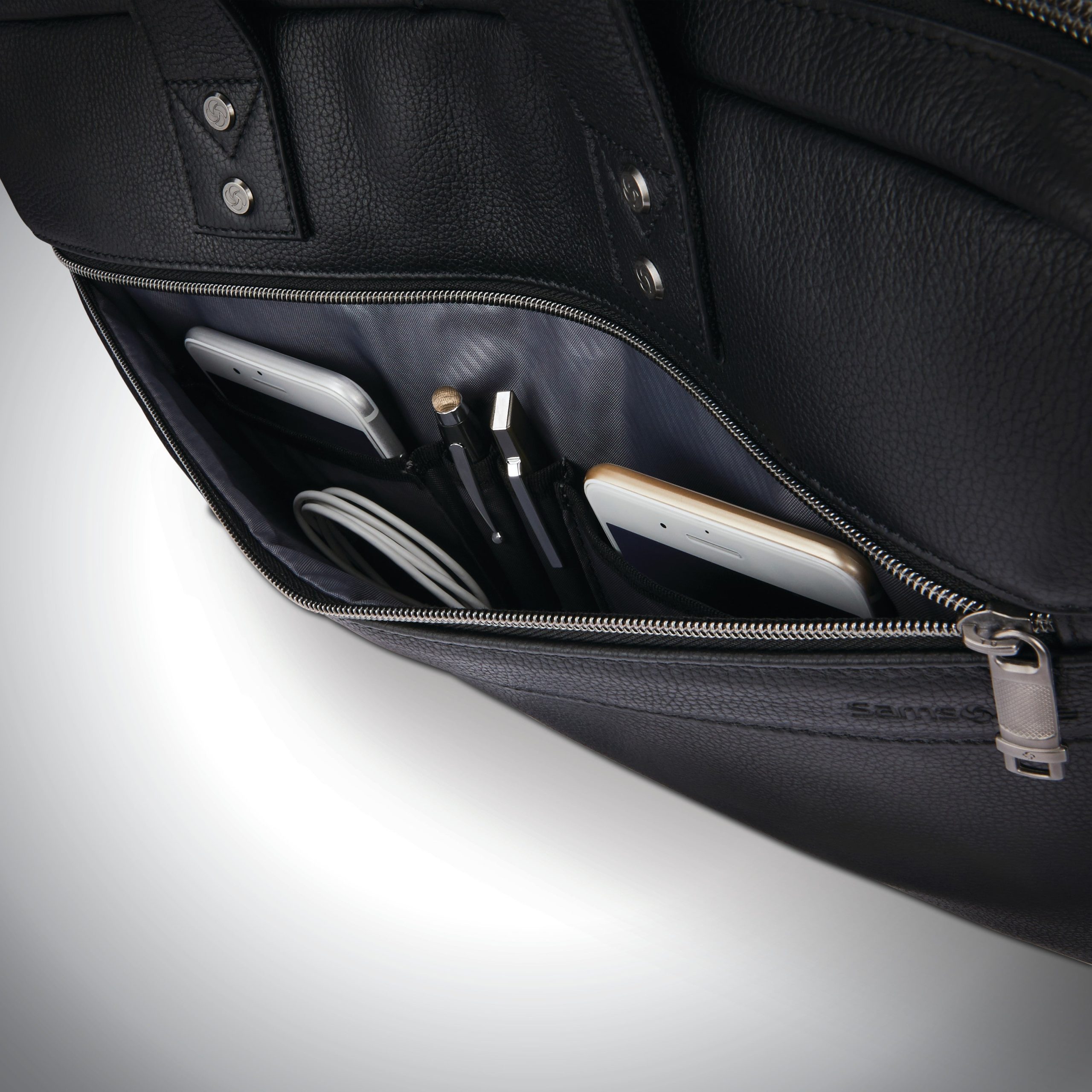 Classic Leather Slim Brief - Image 5