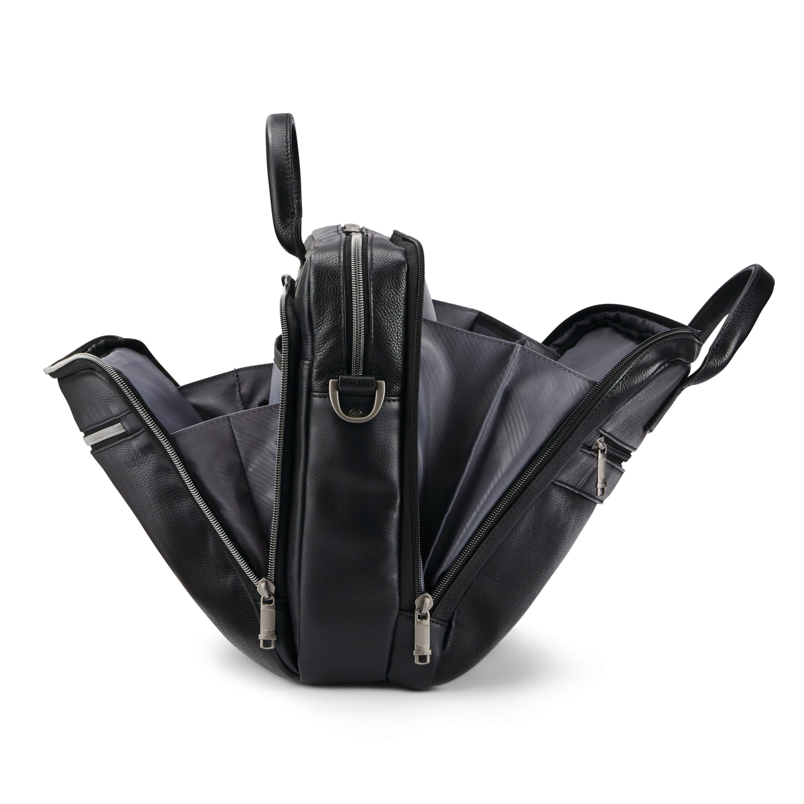 Classic Leather Toploader Black - Image 3