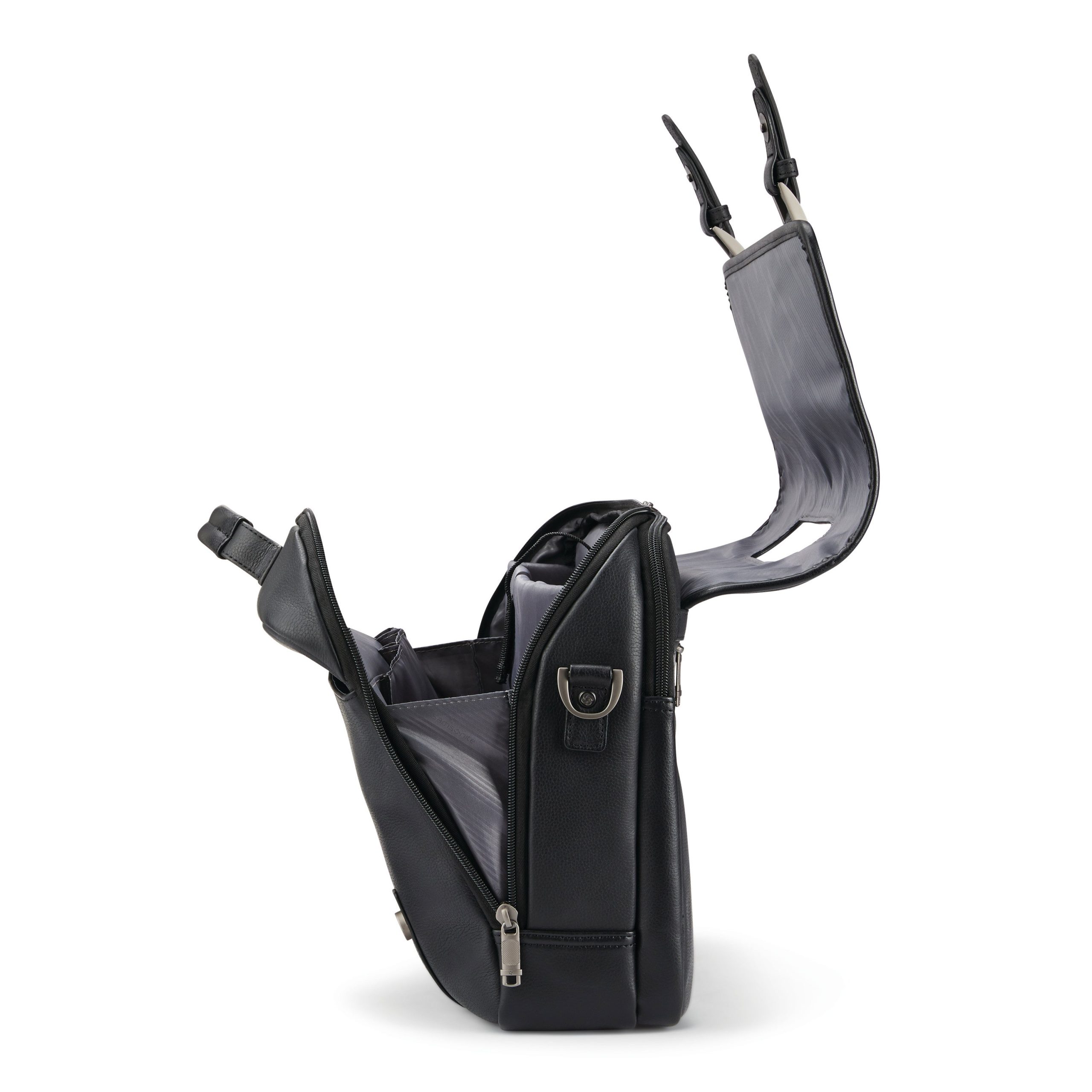Classic Leather Flapover Black - Image 3