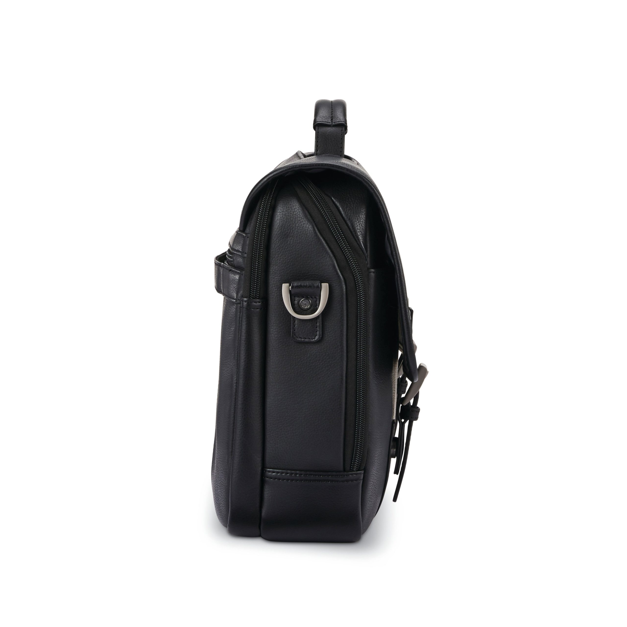 Classic Leather Flapover Black - Image 4