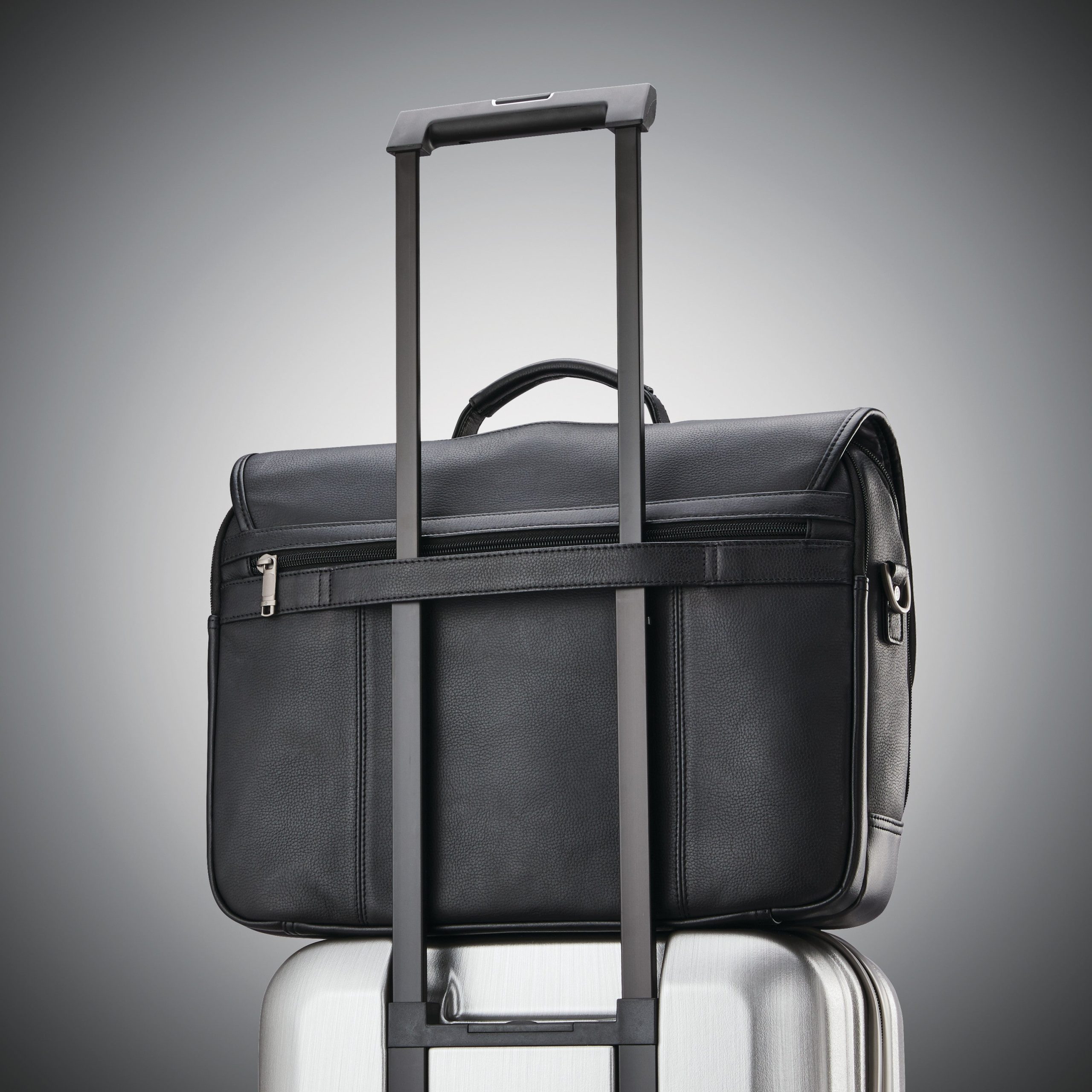 Classic Leather Flapover Black - Image 6