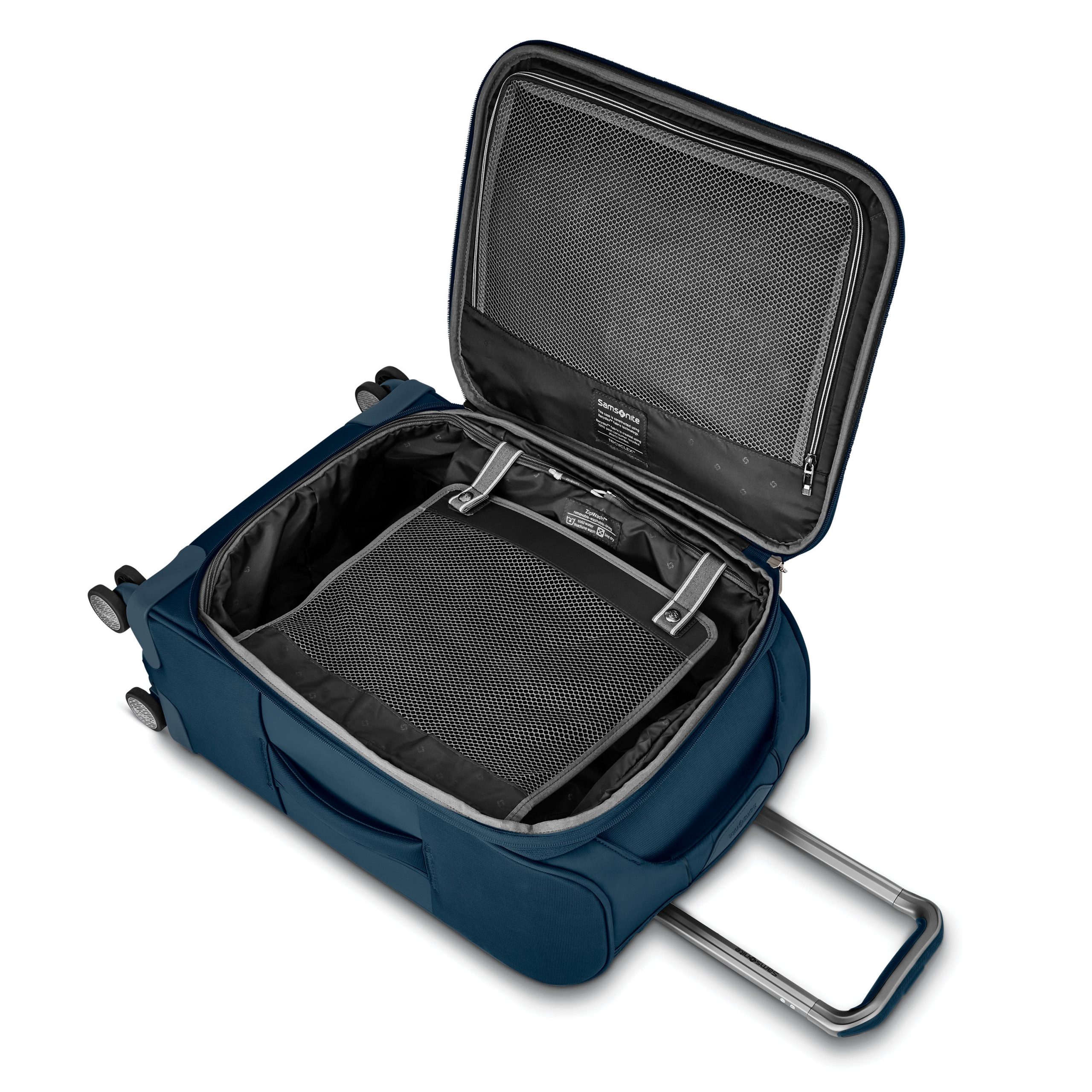 Theorym Softside Global Carry-On Spinner Emerald Teal - Image 3