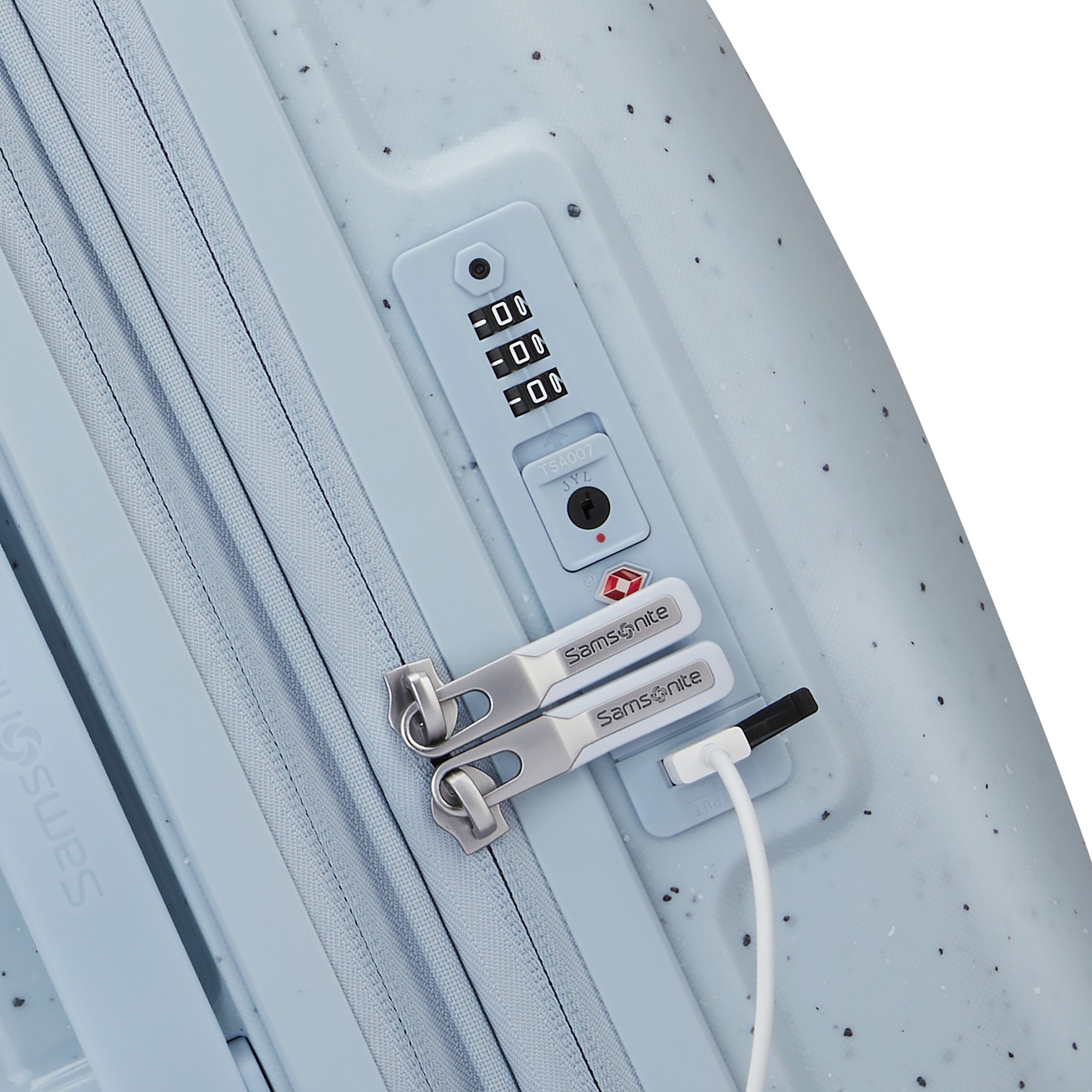 Outline Pro Carry-On Spinner Translucent Blue - Image 6