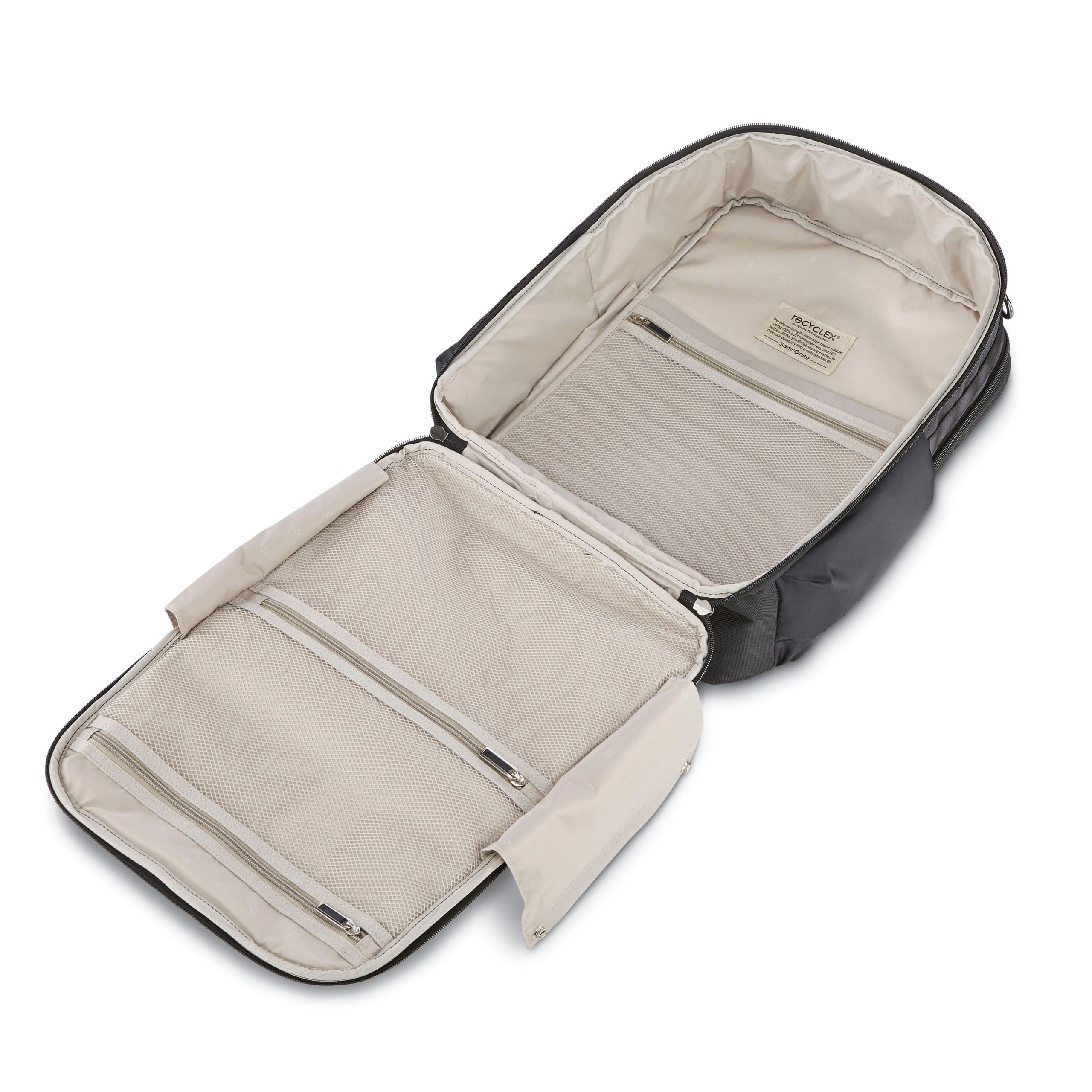 NuRoad 17.3" Convertible Backpack Grey/Black - Image 3