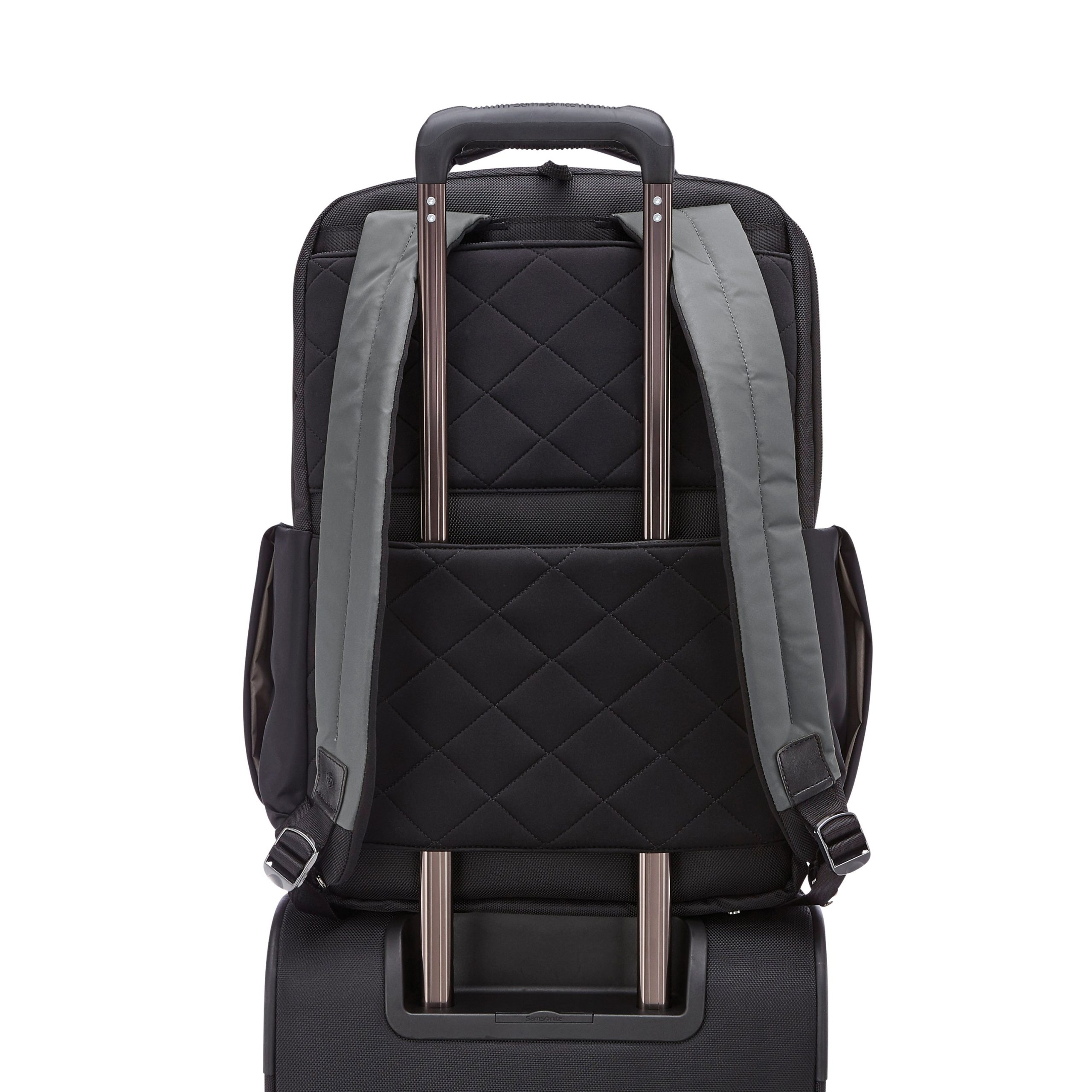 NuRoad 17.3" Convertible Backpack Grey/Black - Image 9