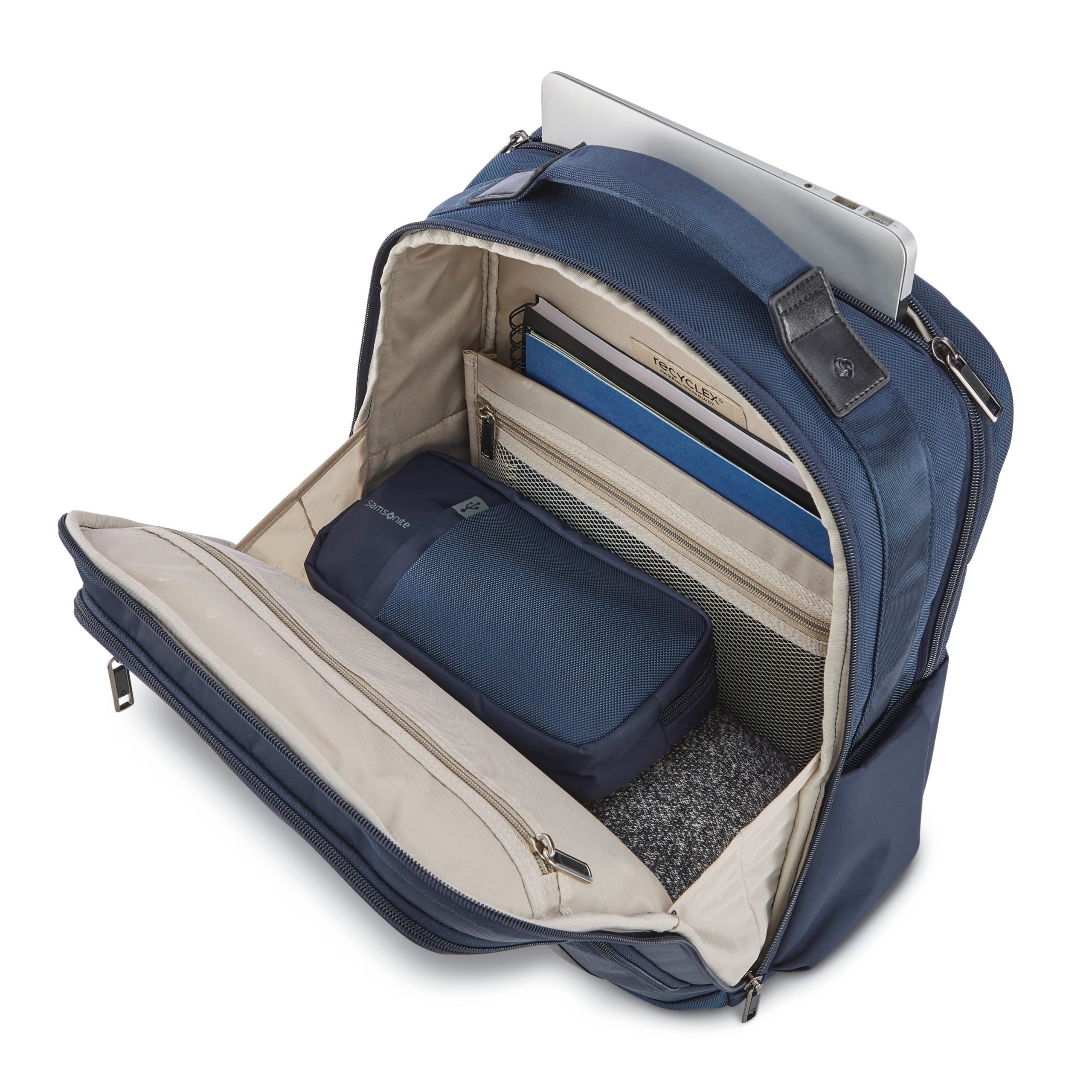 NuRoad 15.6" Backpack Navy/Gunmetal - Image 2