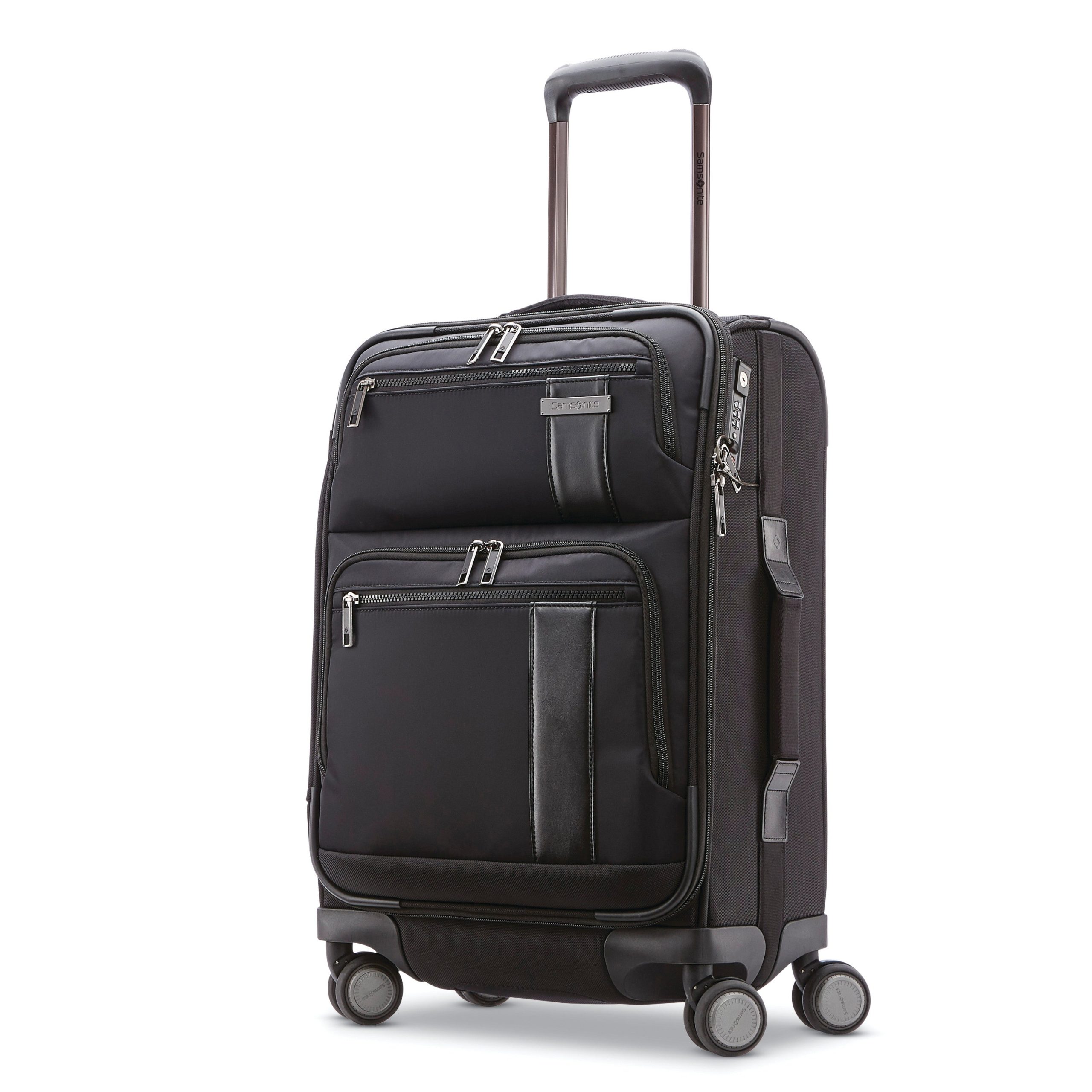NuRoad Carry-On Spinner Black/Gunmetal