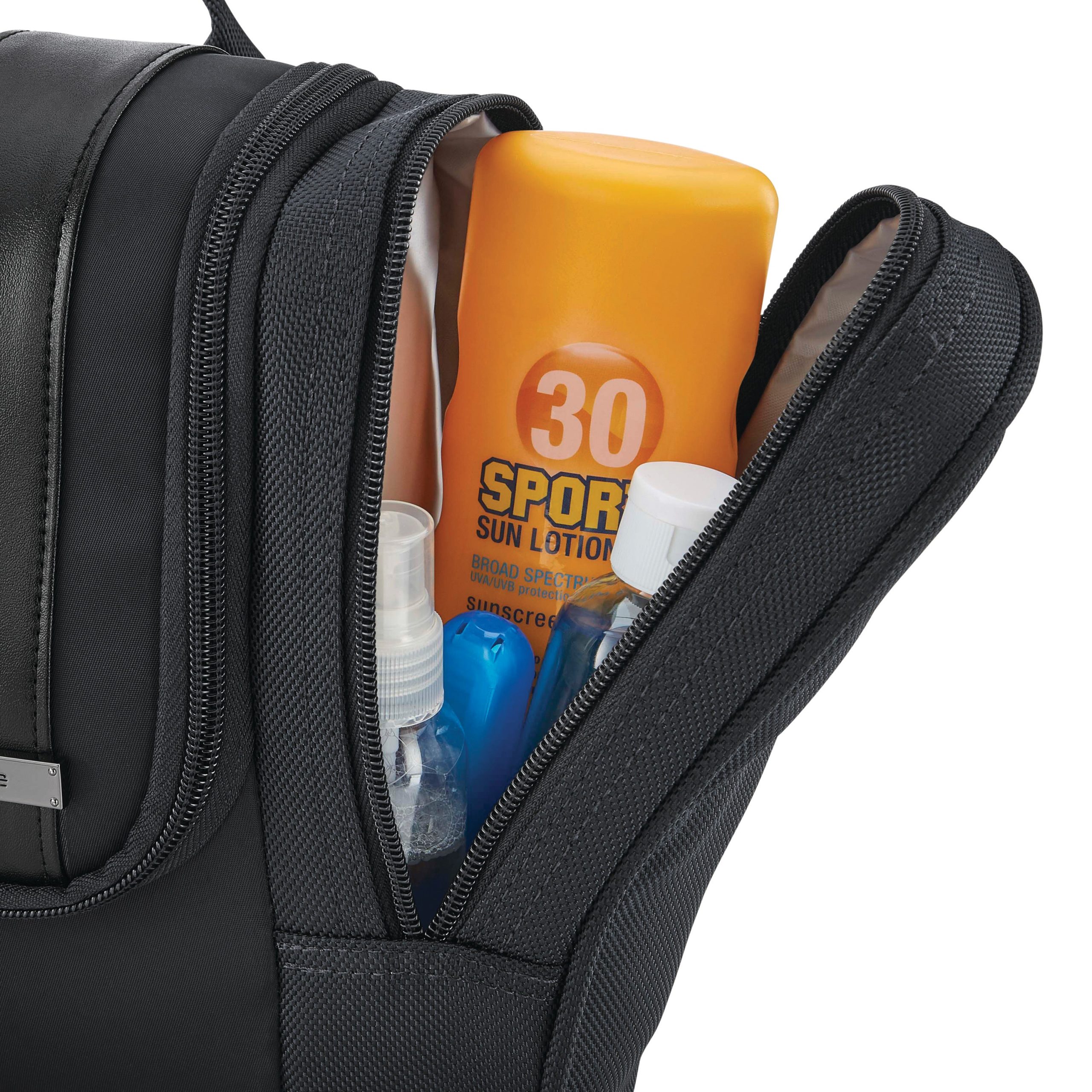 NuRoad Hanging Travel Kit Black/Gunmetal - Image 4