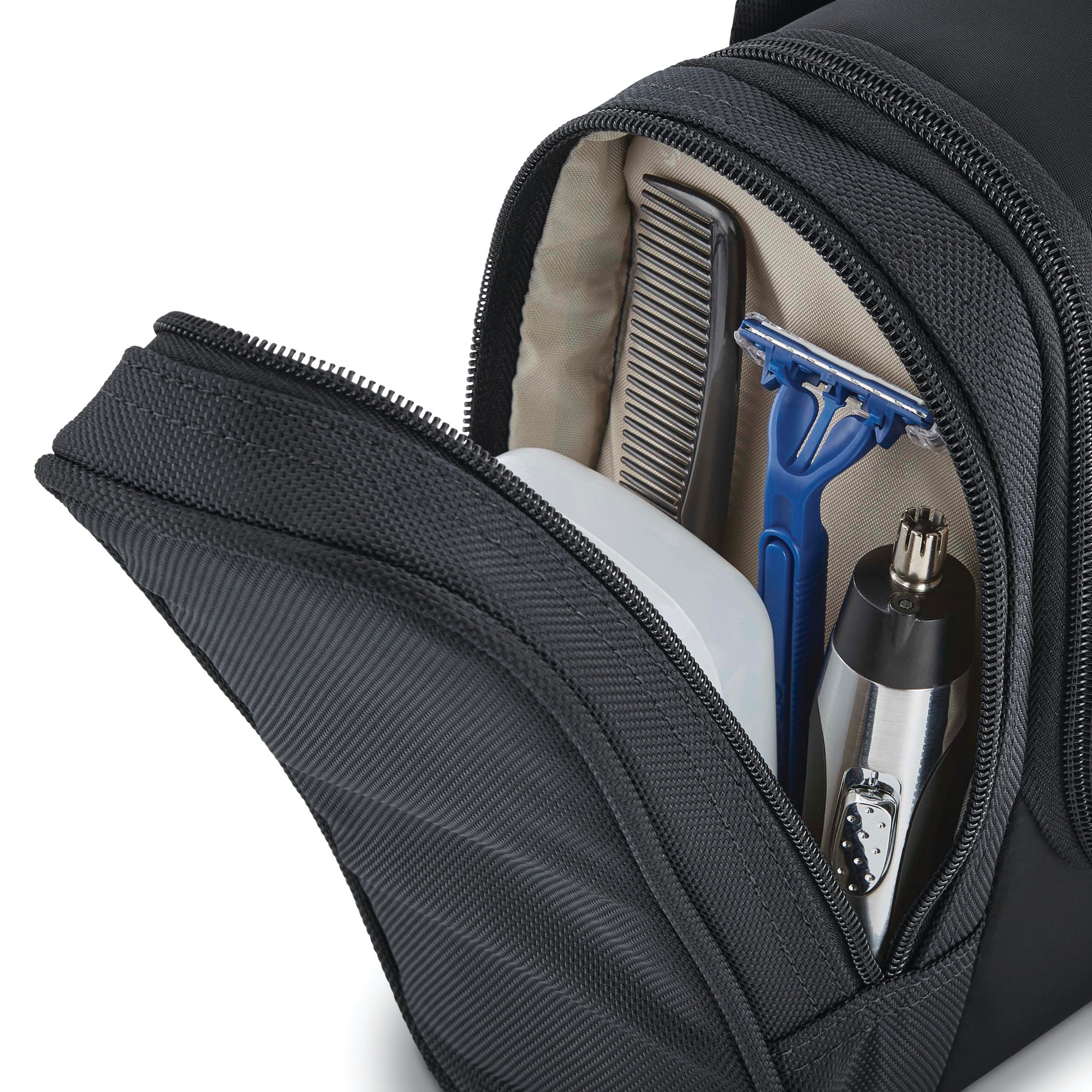 NuRoad Hanging Travel Kit Black/Gunmetal - Image 5
