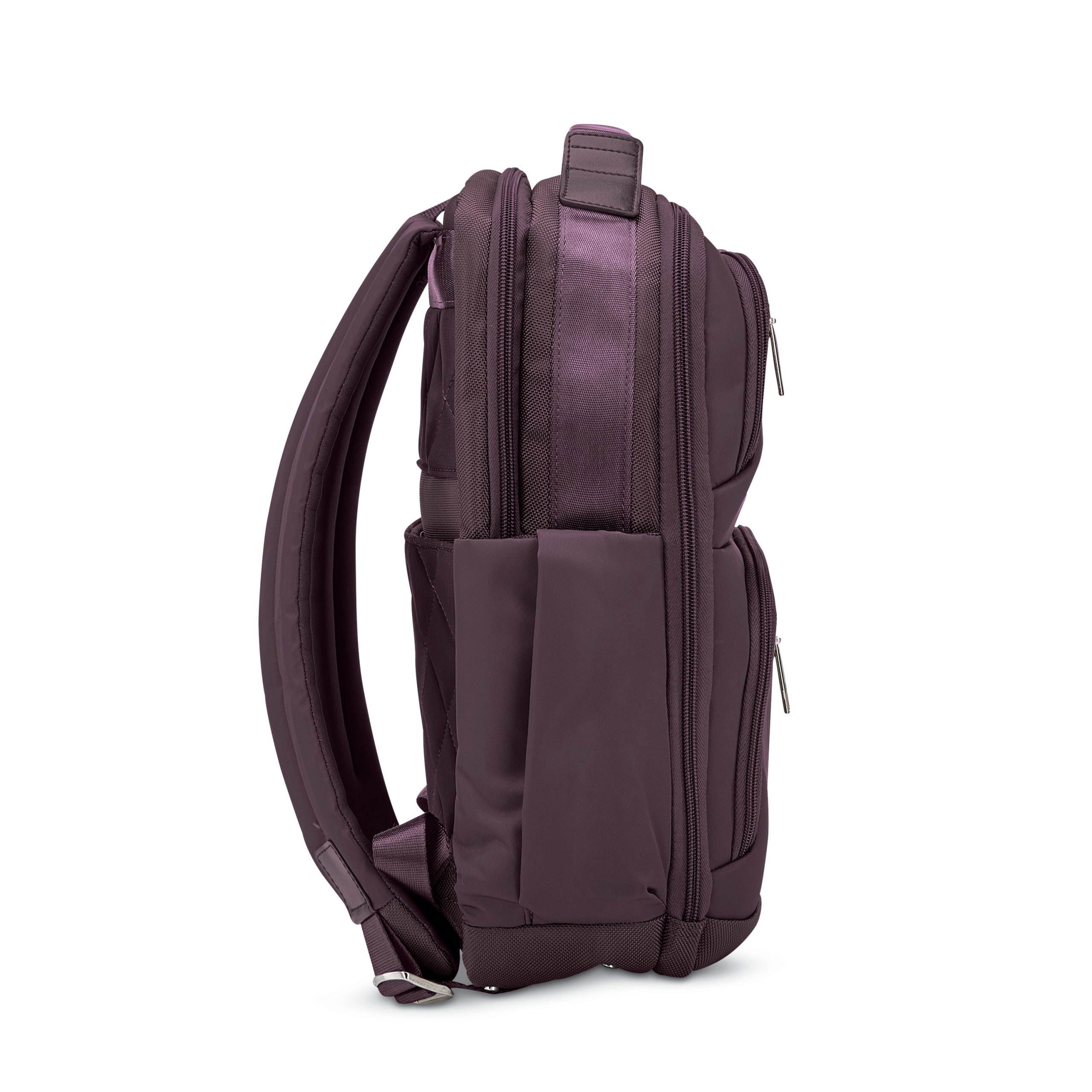 NuRoad Ladies 14.1" Backpack Plum - Image 5