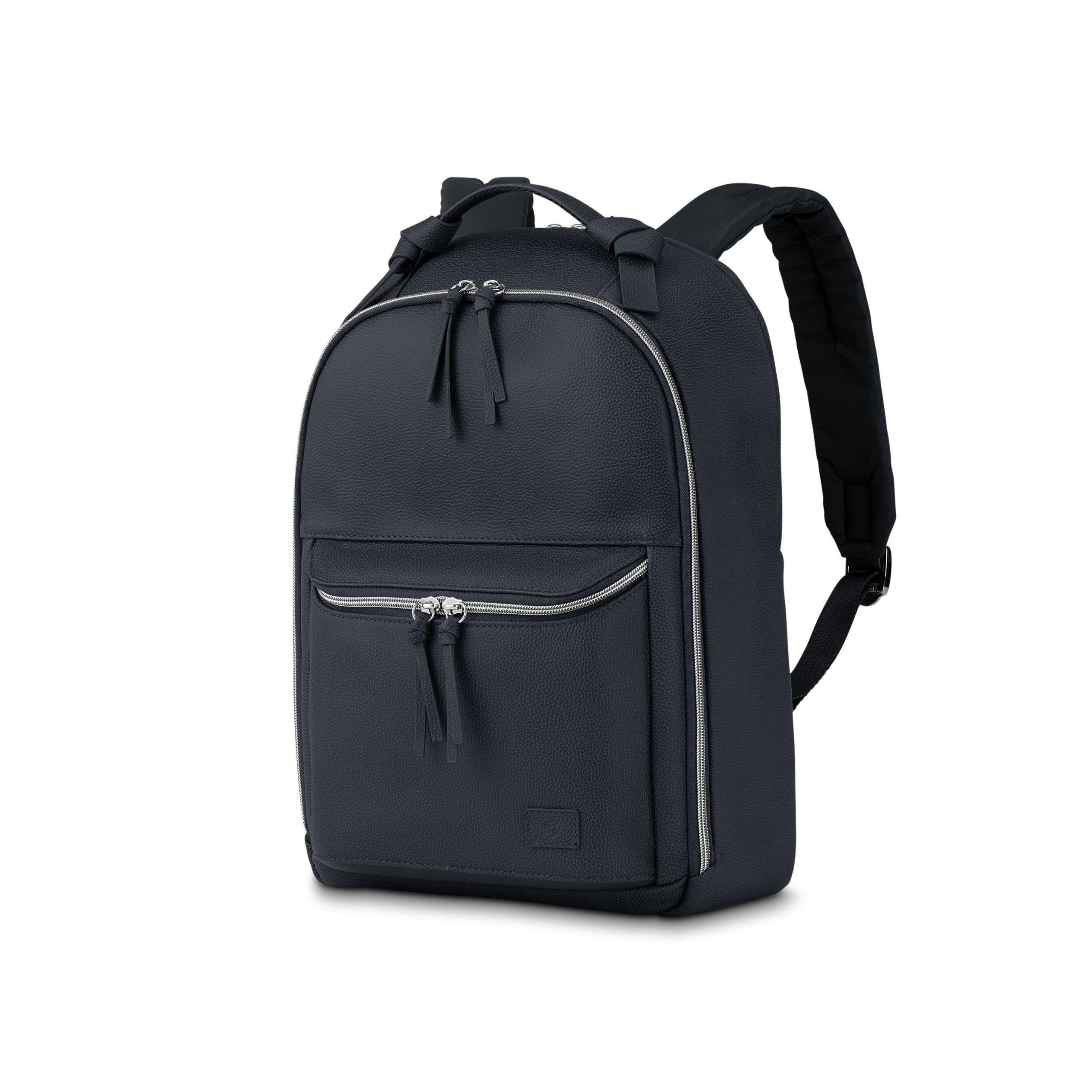 Women's Everyday Leather Backpack Navy