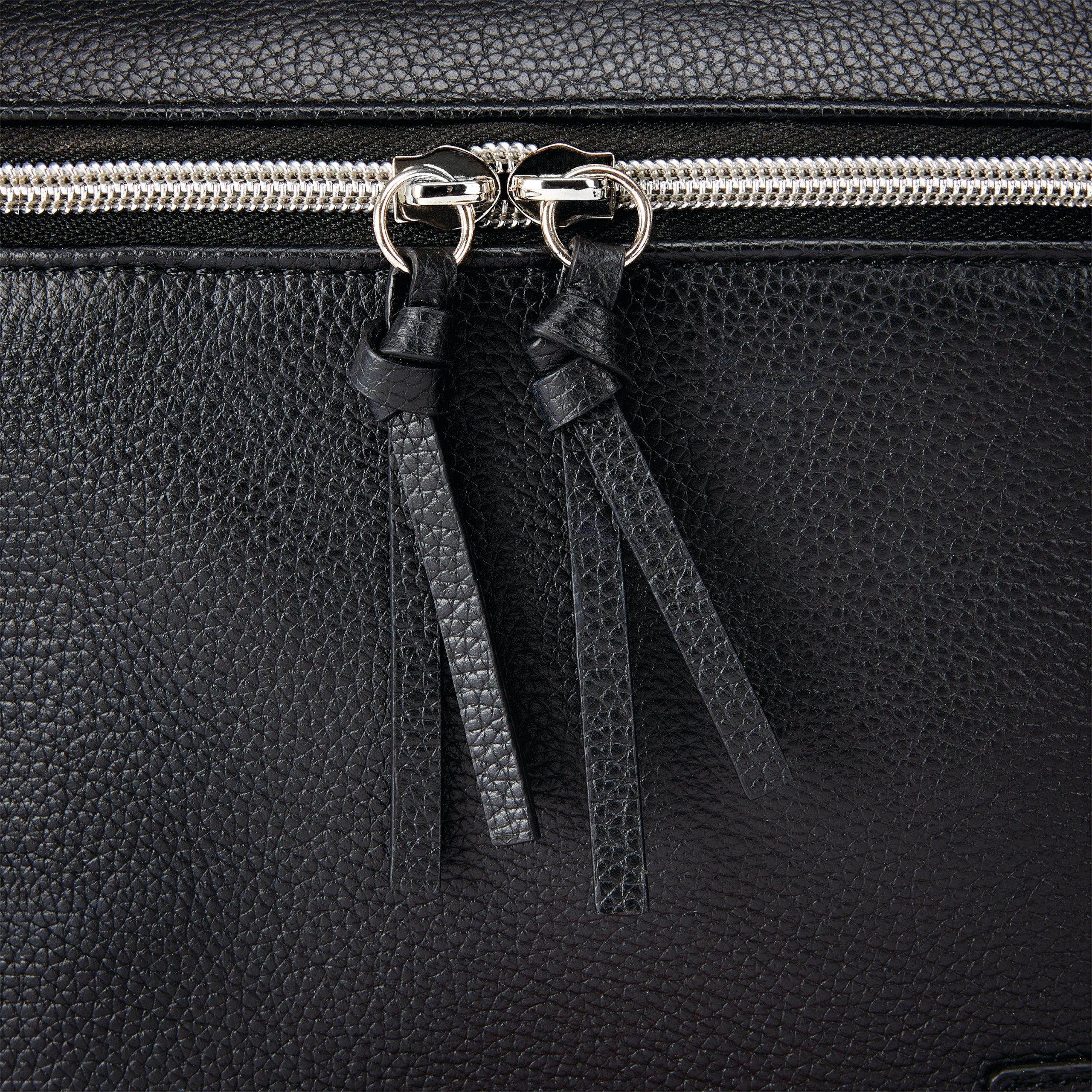 Women's Everyday Leather Backpack Black - Image 8