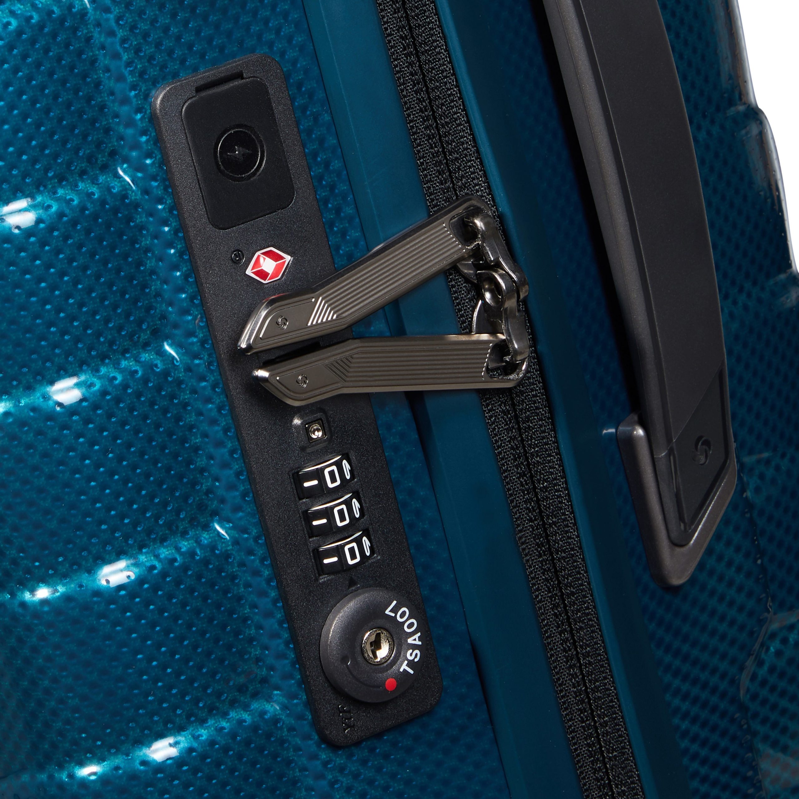 Proxis Global Carry-On Spinner Petrol Blue - Image 6