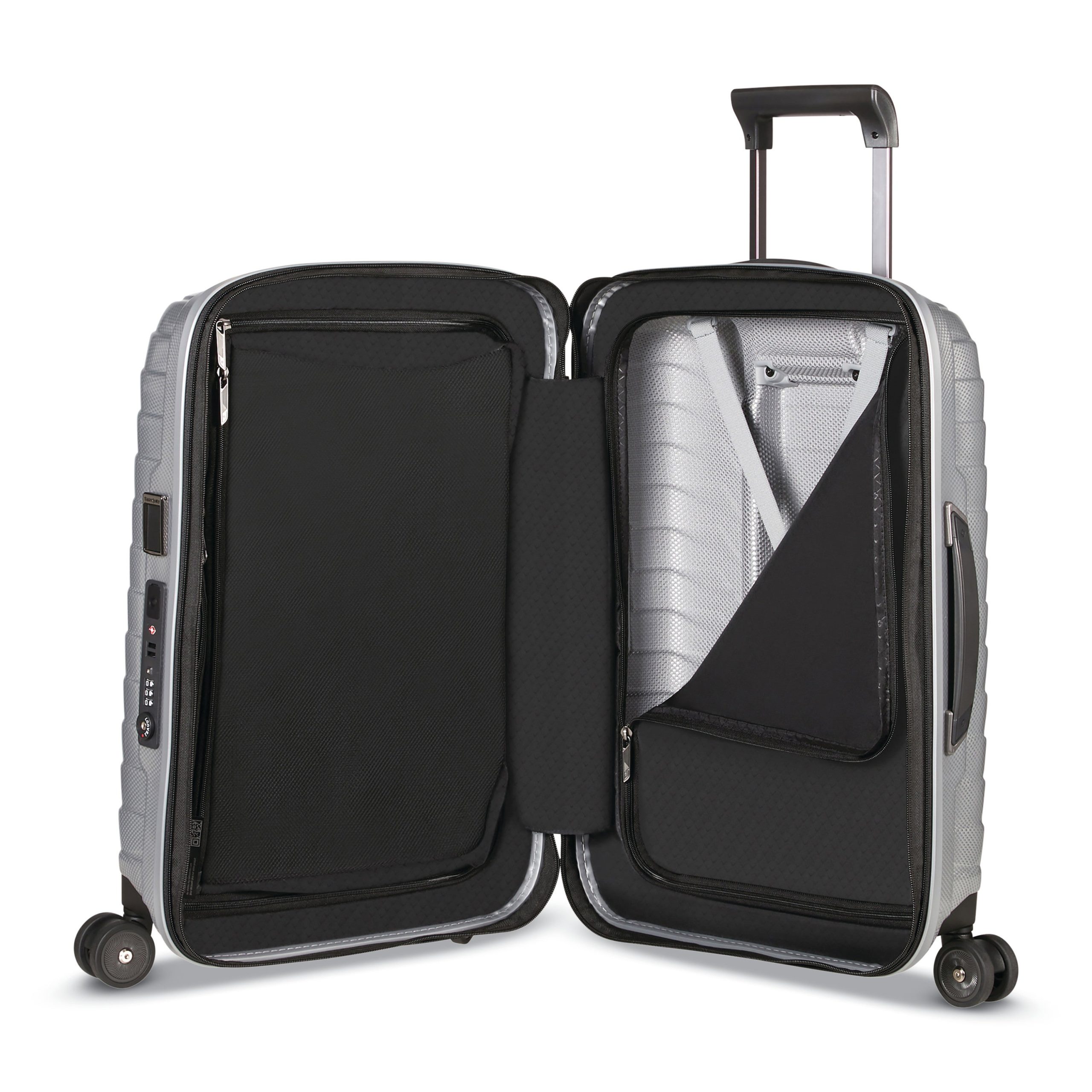 Proxis Global Carry-On Spinner Silver - Image 2