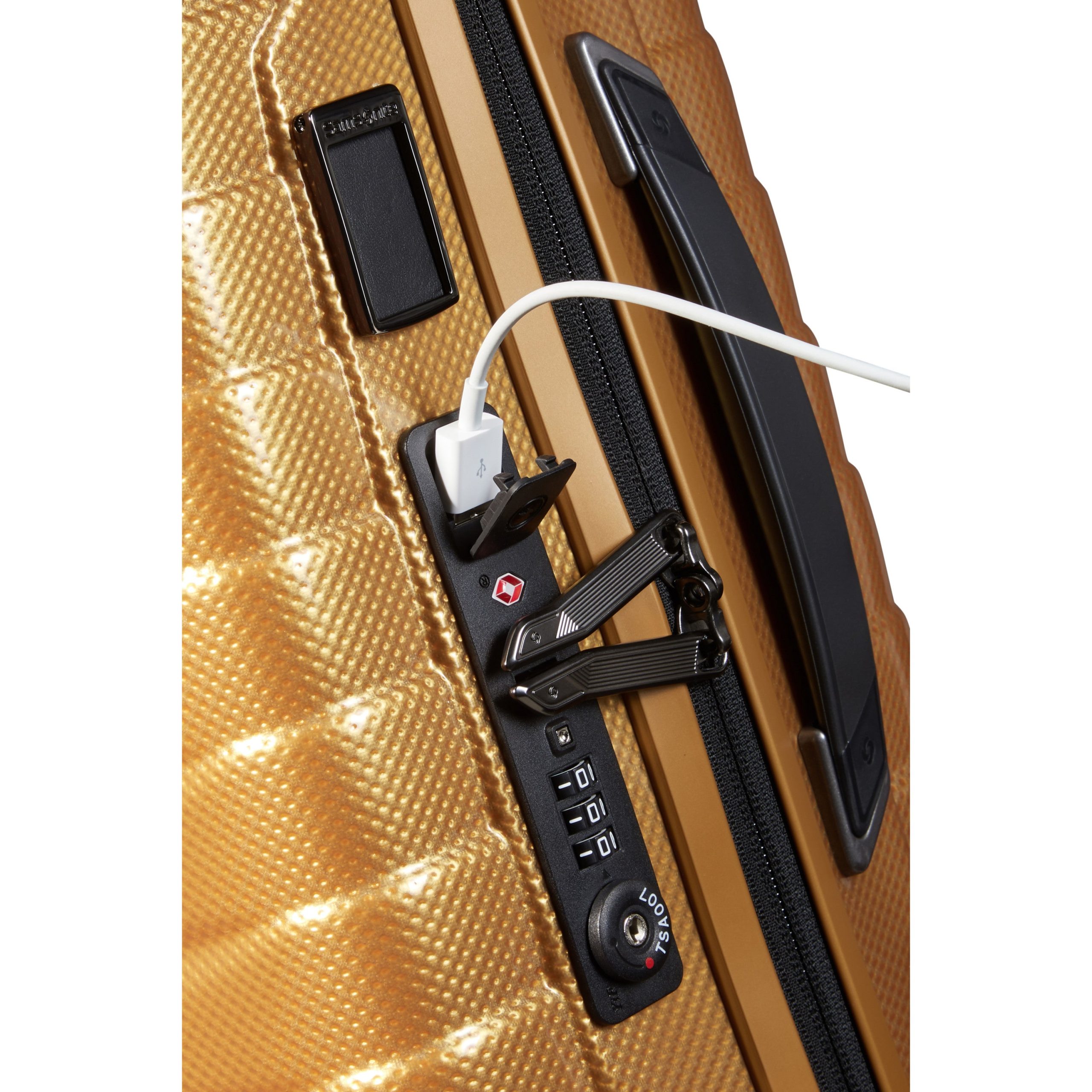 Proxis Global Carry-On Spinner Honey Gold - Image 6