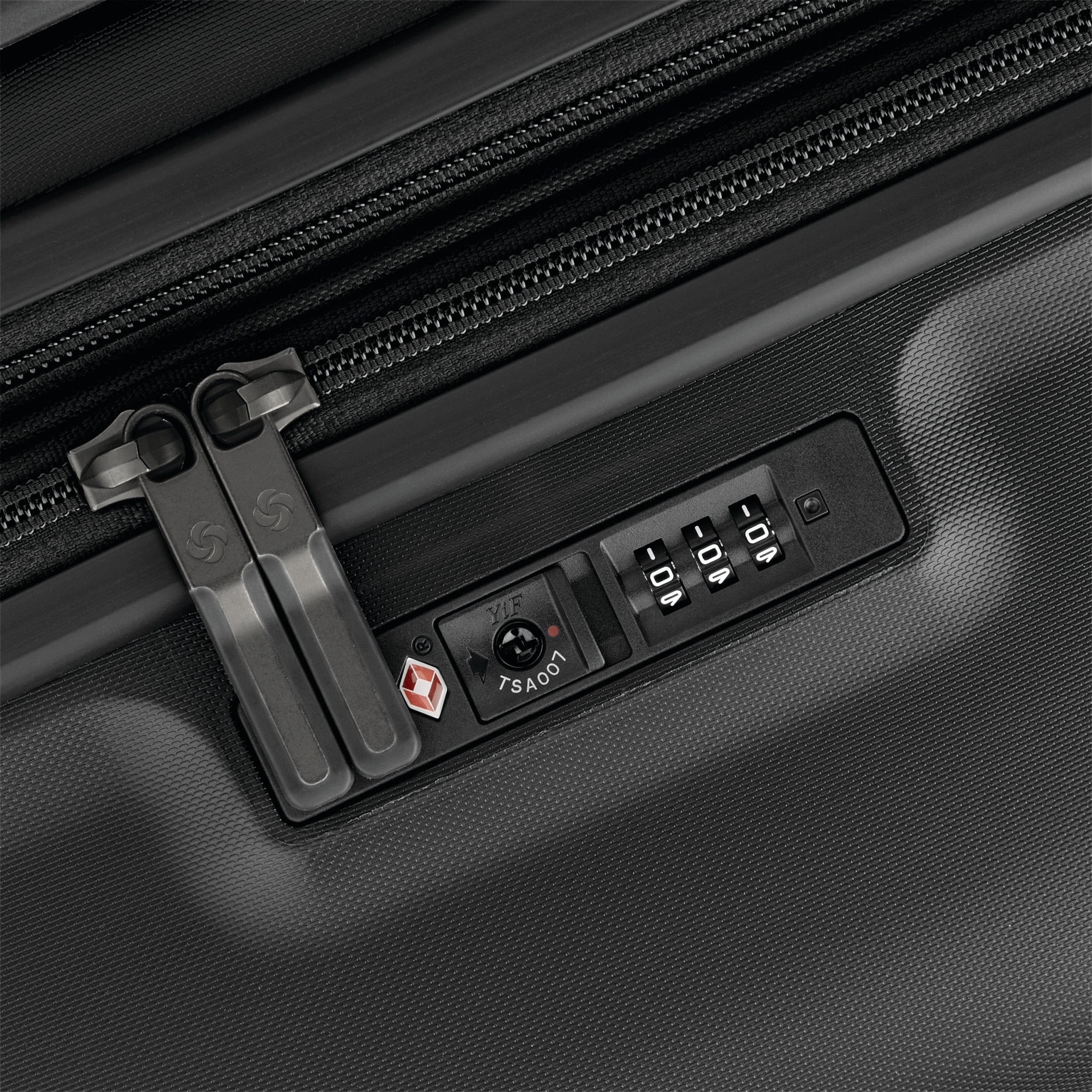 Elevation™ Plus Hardside Medium Glider™ Triple Black - Image 8