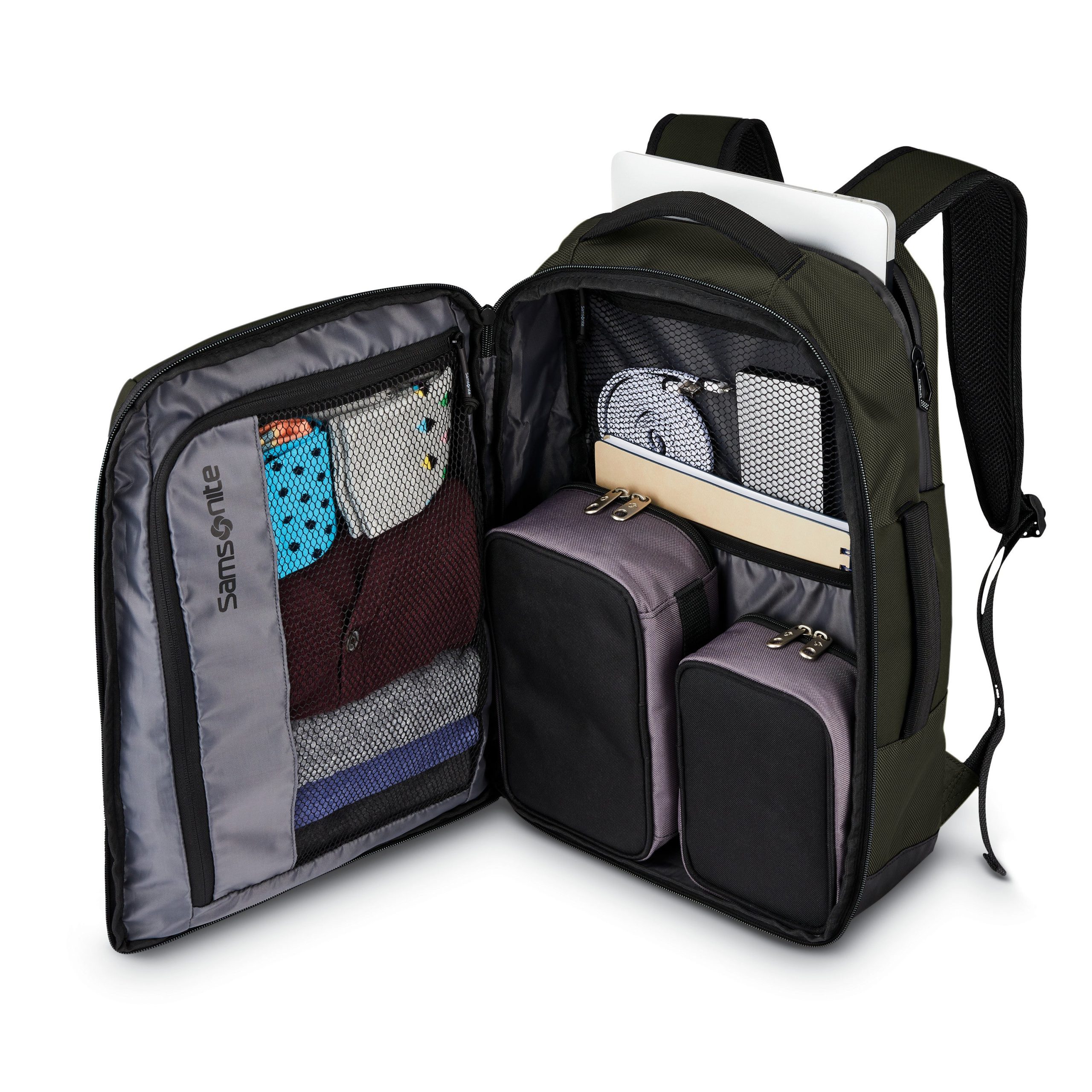 Detour Travel Backpack Olive - Image 2