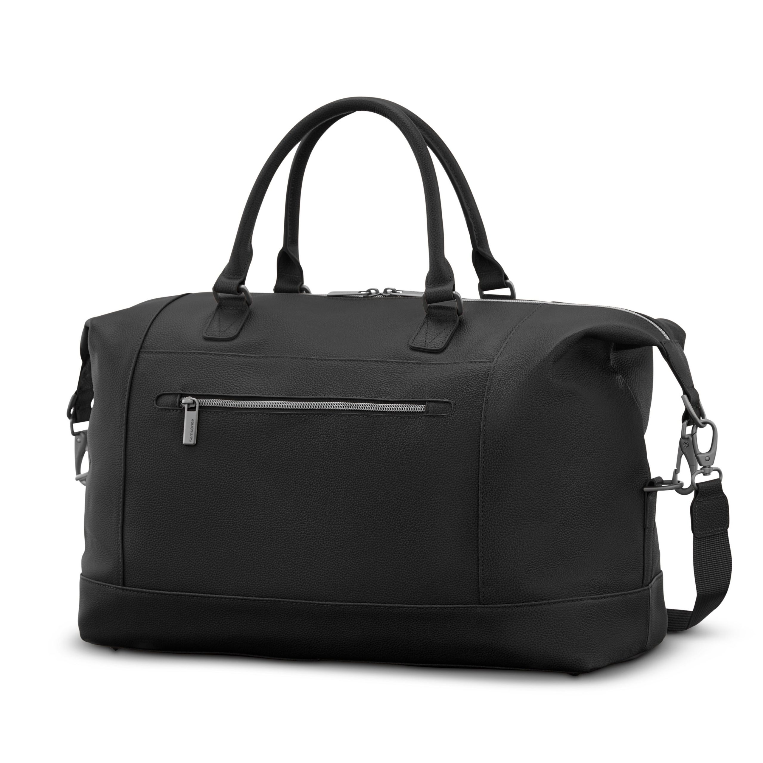 Classic Leather Weekender Black - Image 8