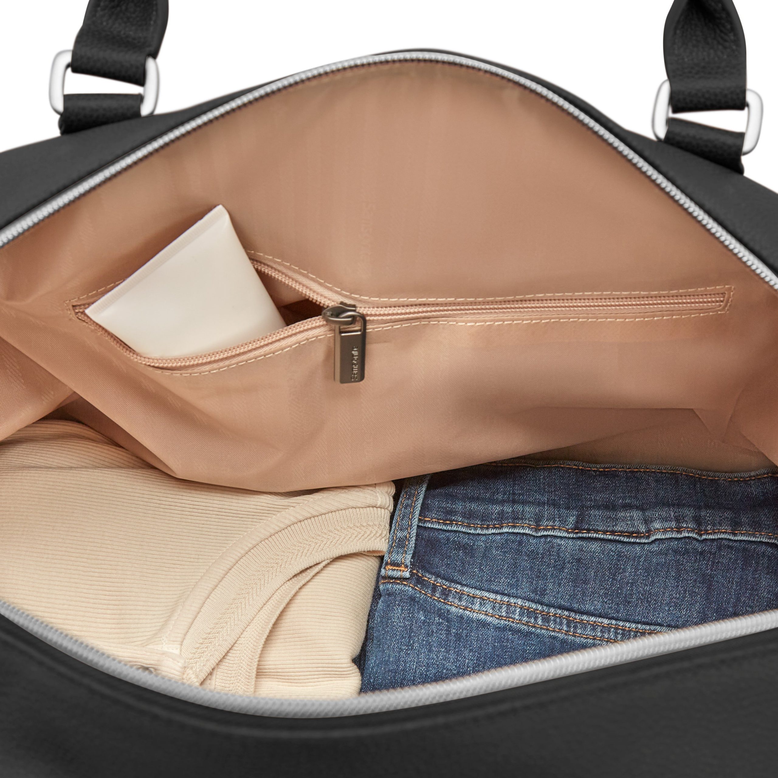 Classic Leather Weekender Black - Image 4