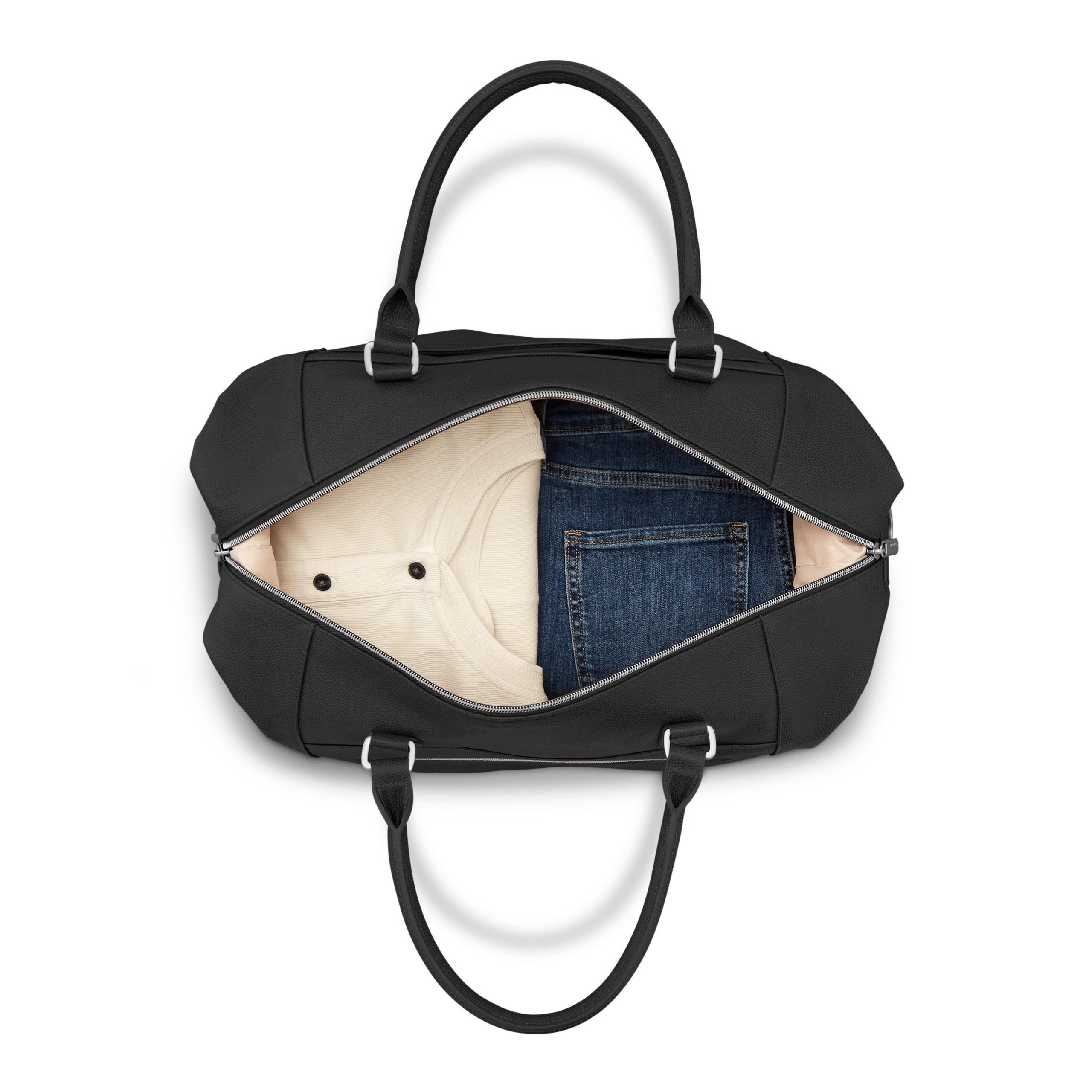 Classic Leather Weekender Black - Image 2