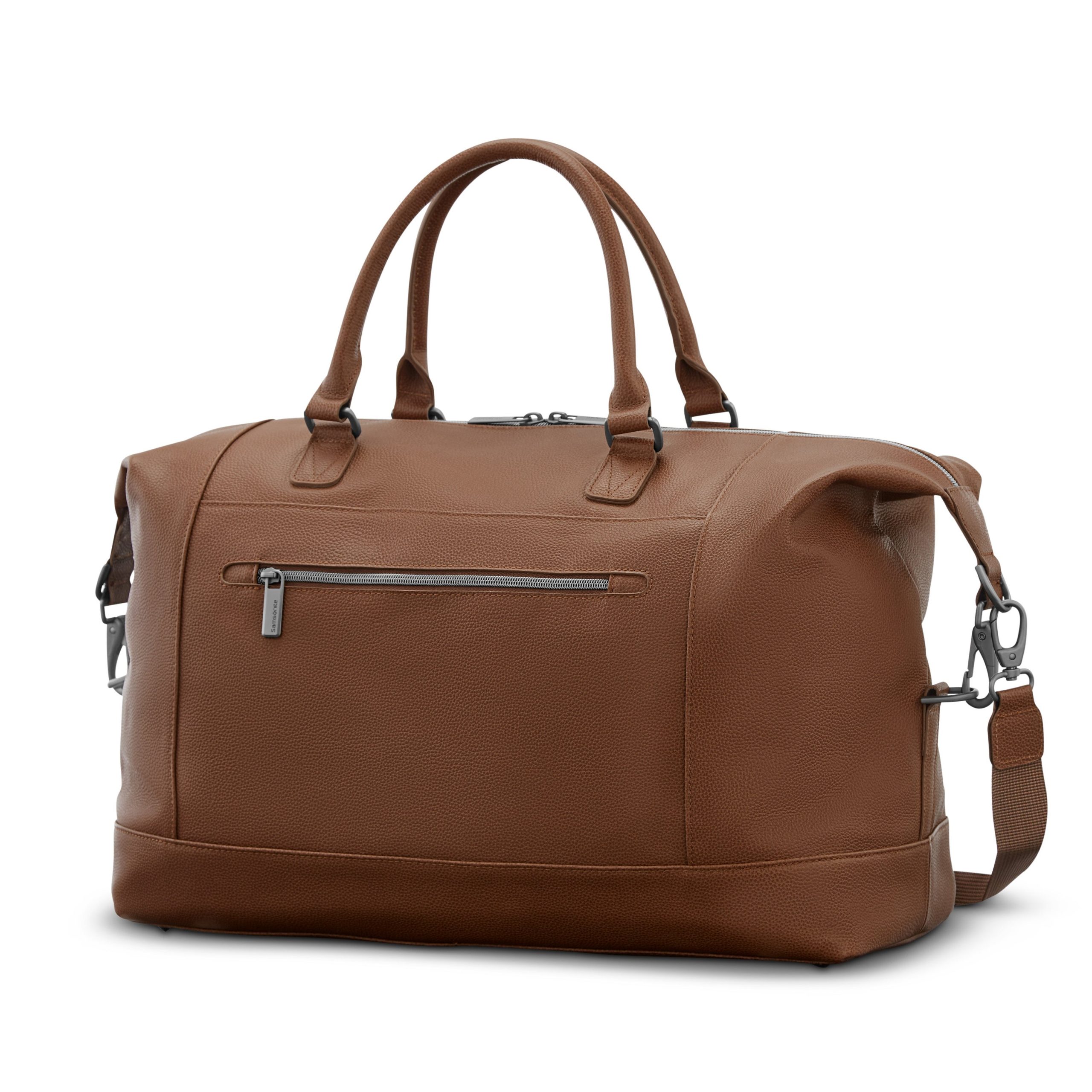 Classic Leather Weekender Cognac - Image 8