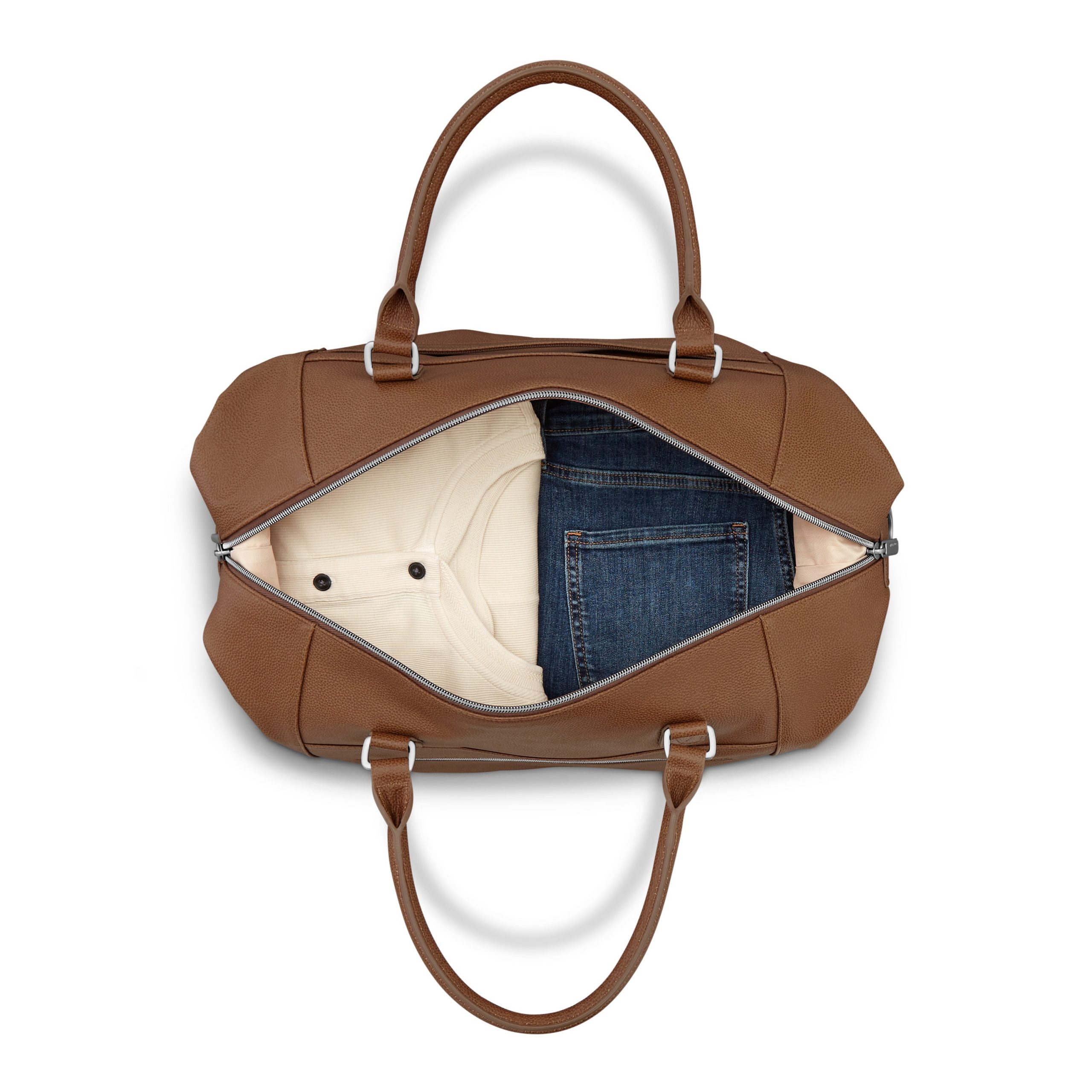 Classic Leather Weekender Cognac - Image 2