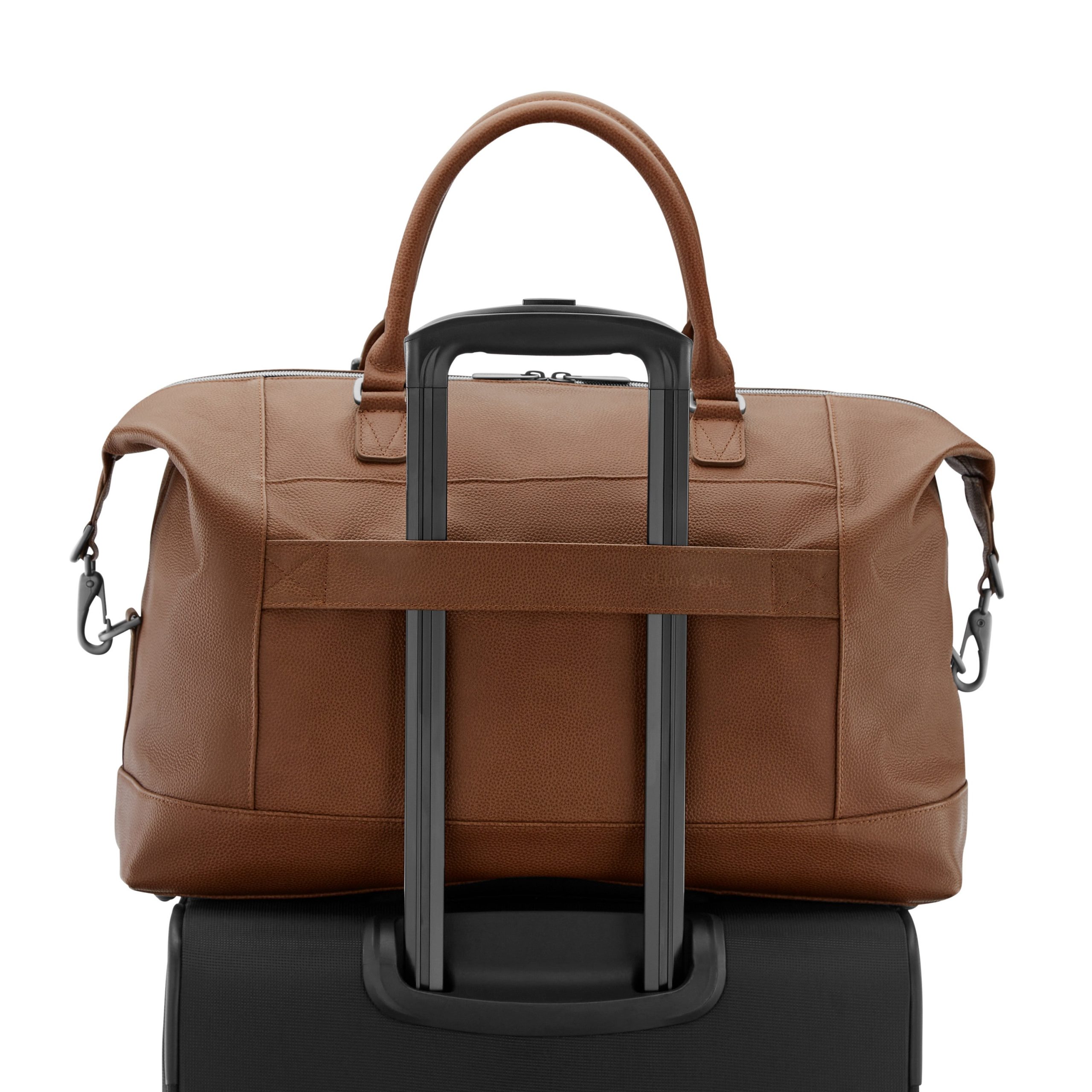 Classic Leather Weekender Cognac - Image 6