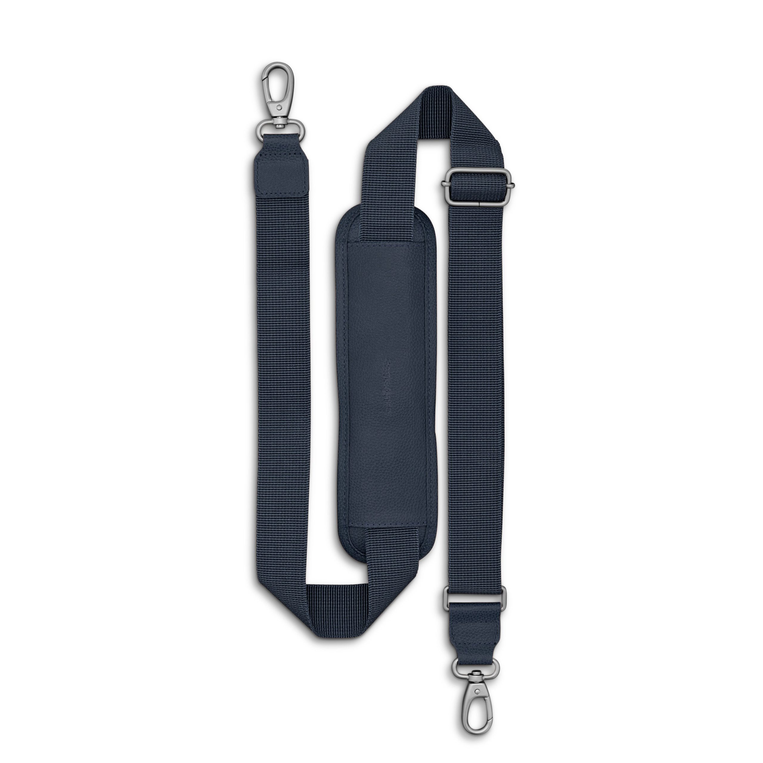 Classic Leather Weekender Navy - Image 7