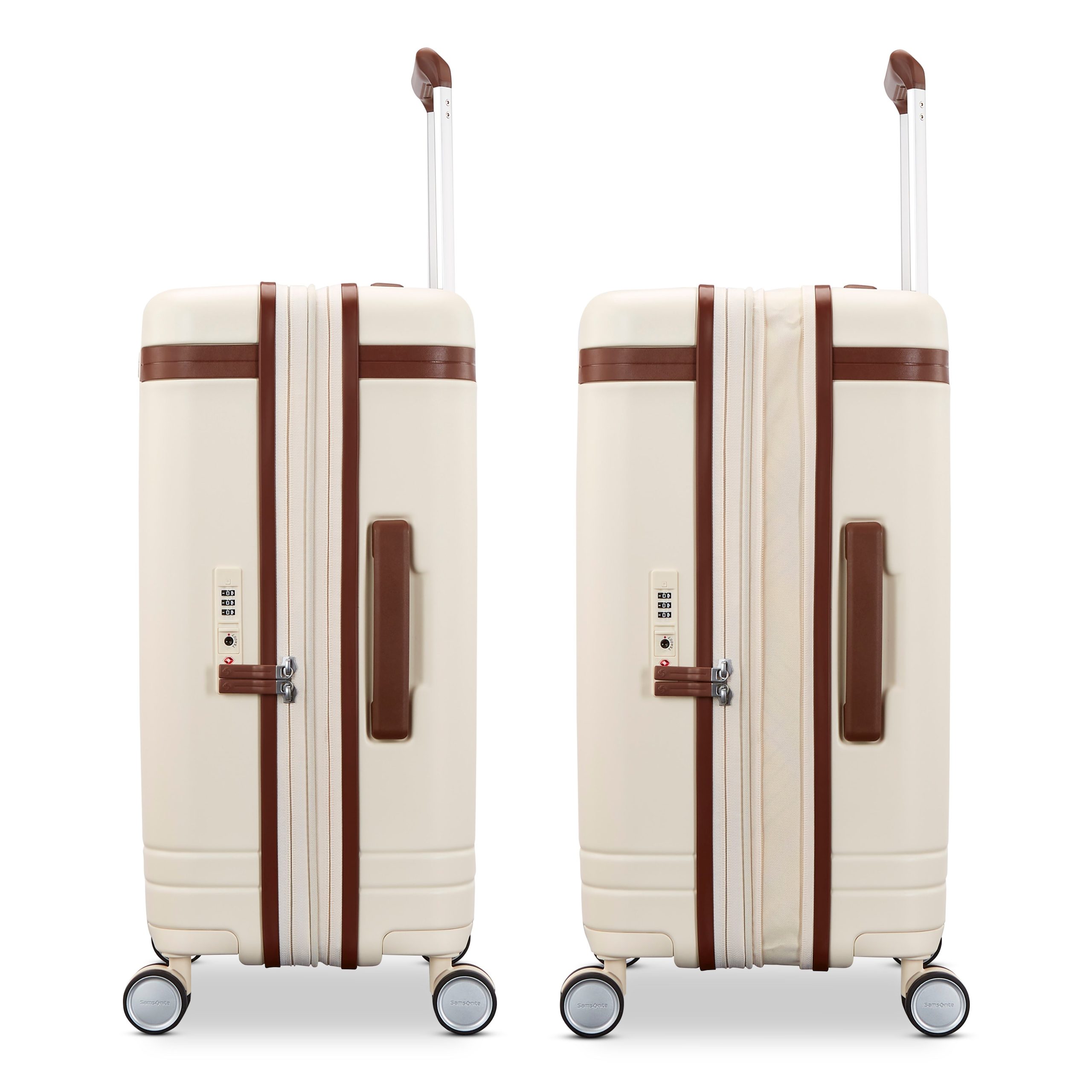 Virtuosa Carry-On Spinner Off White - Image 6