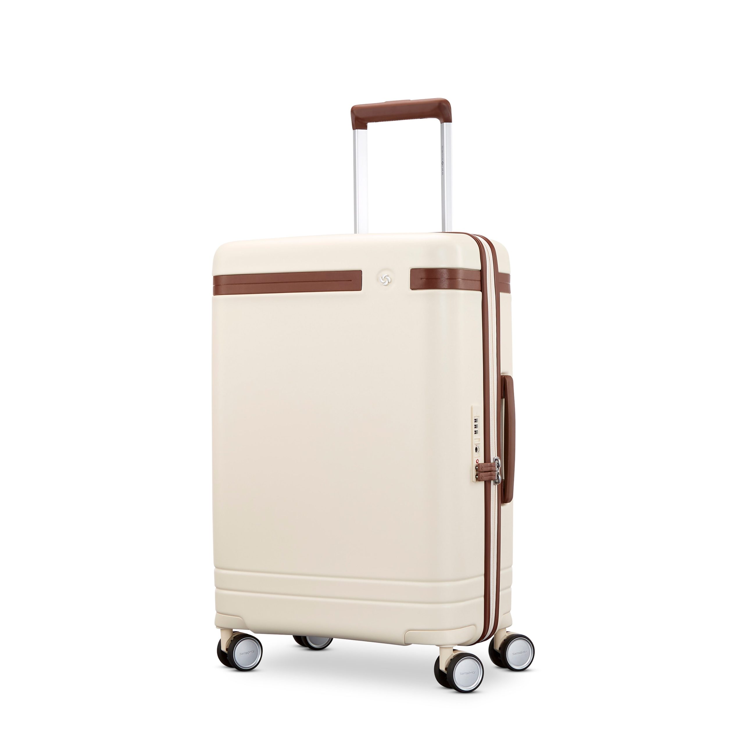 Virtuosa Carry-On Spinner Off White