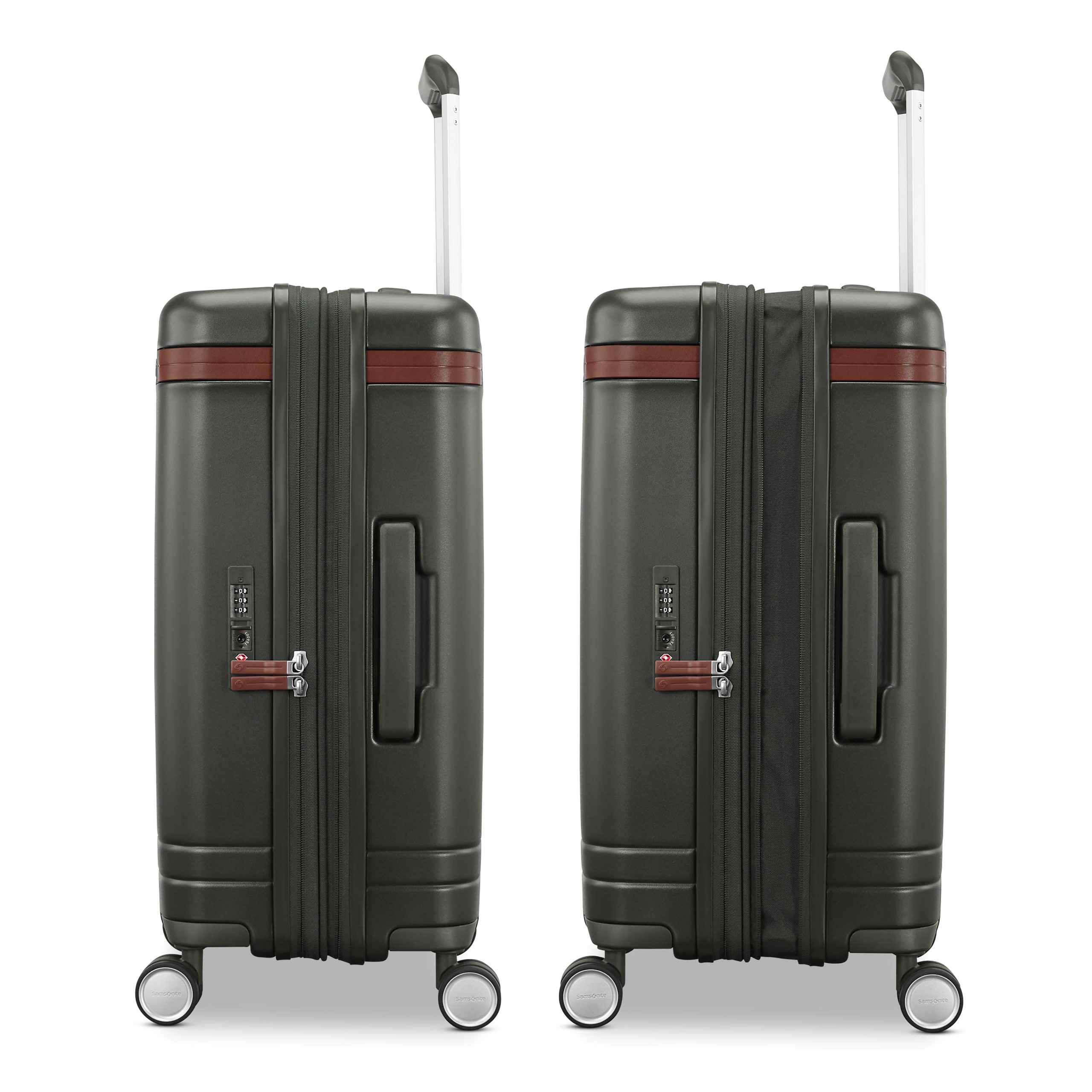 Virtuosa Carry-On Spinner Pine Green - Image 5