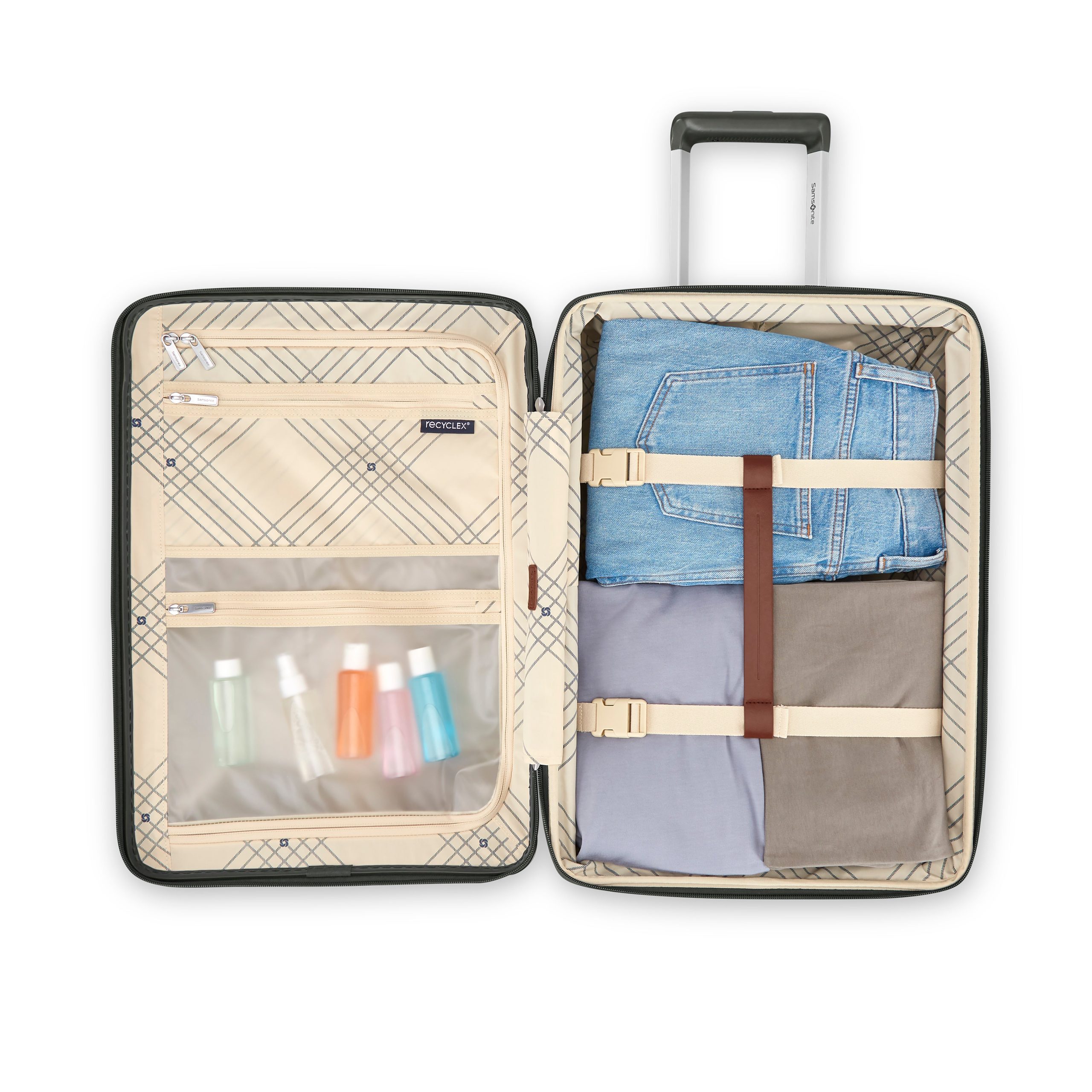 Virtuosa Carry-On Spinner Pine Green - Image 3