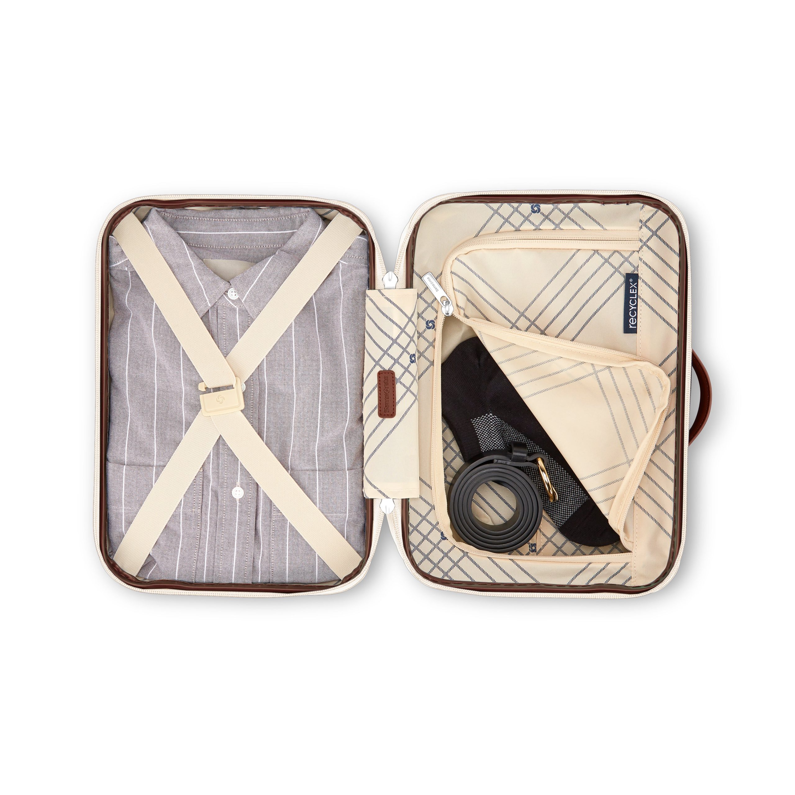 Virtuosa Train Case Off White - Image 3