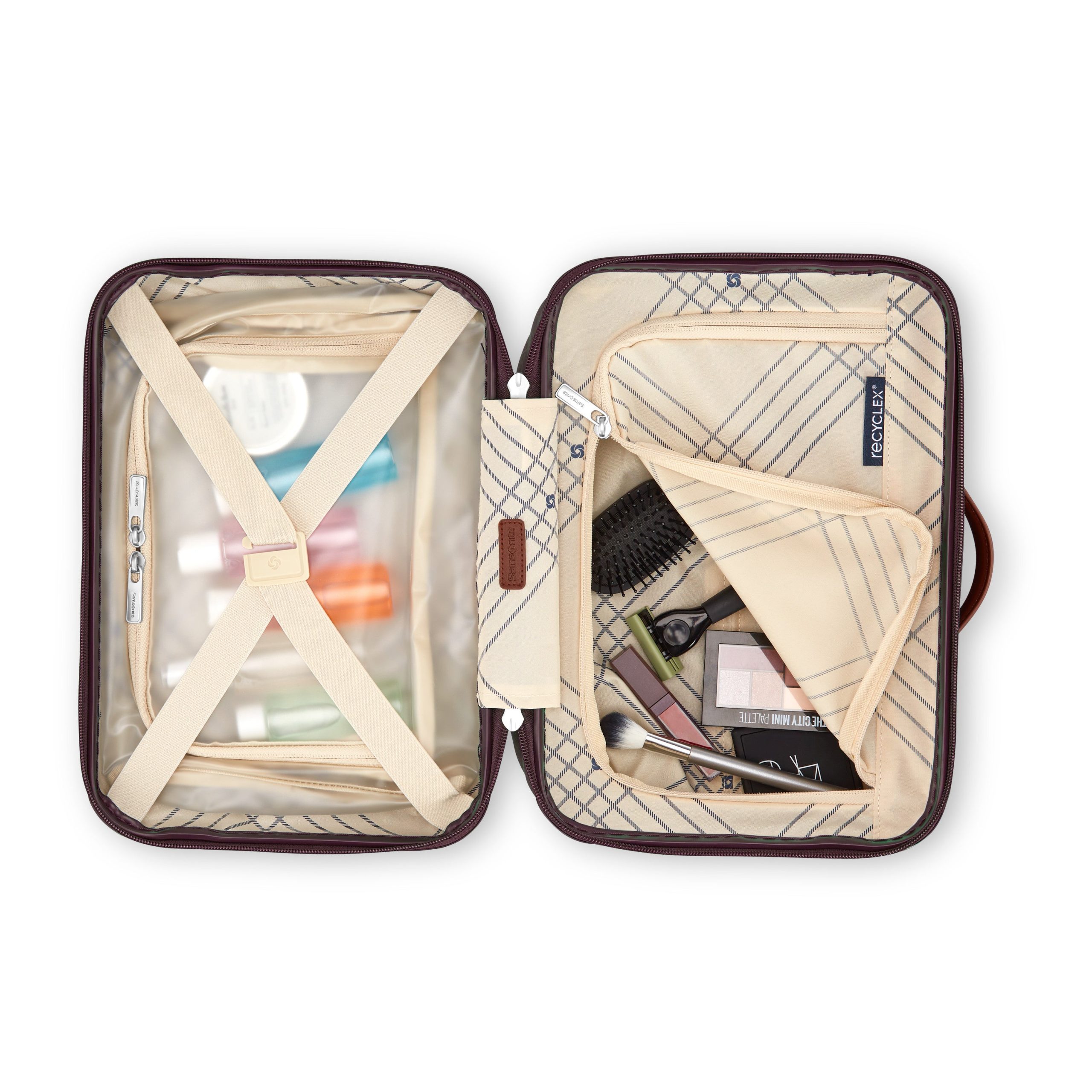 Virtuosa Train Case Merlot - Image 2