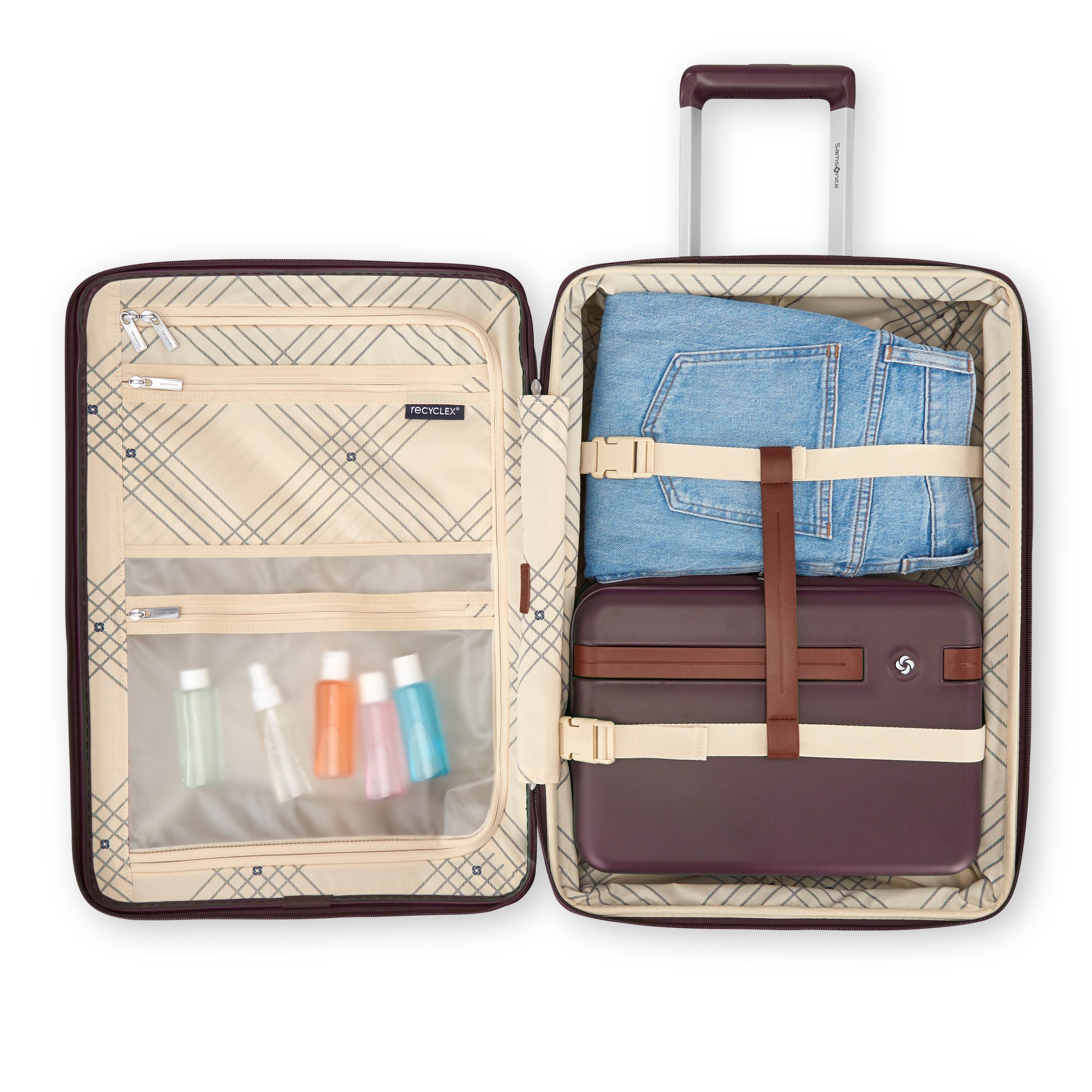 Virtuosa Train Case Merlot - Image 7