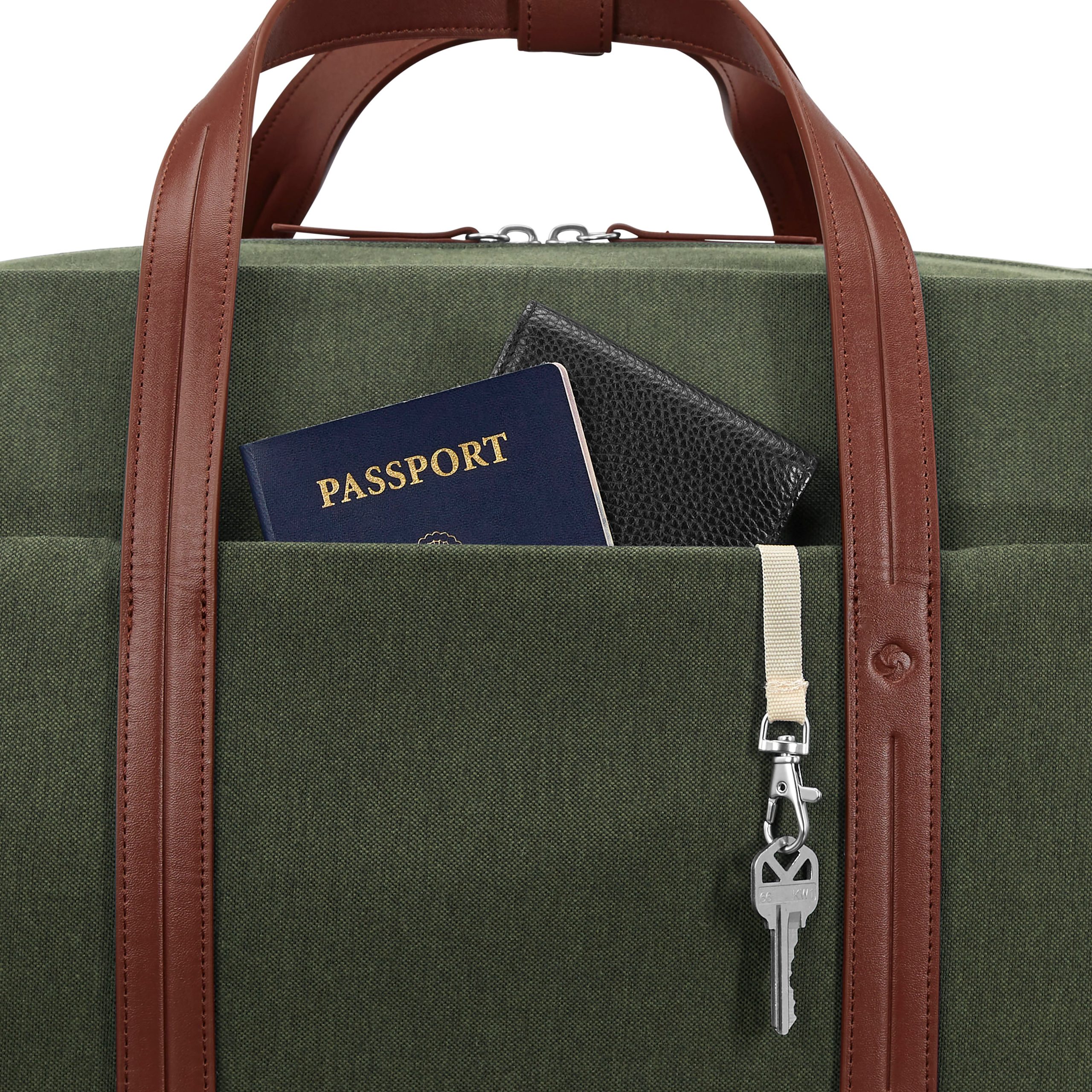Virtuosa Wheeled Duffel Pine Green - Image 6