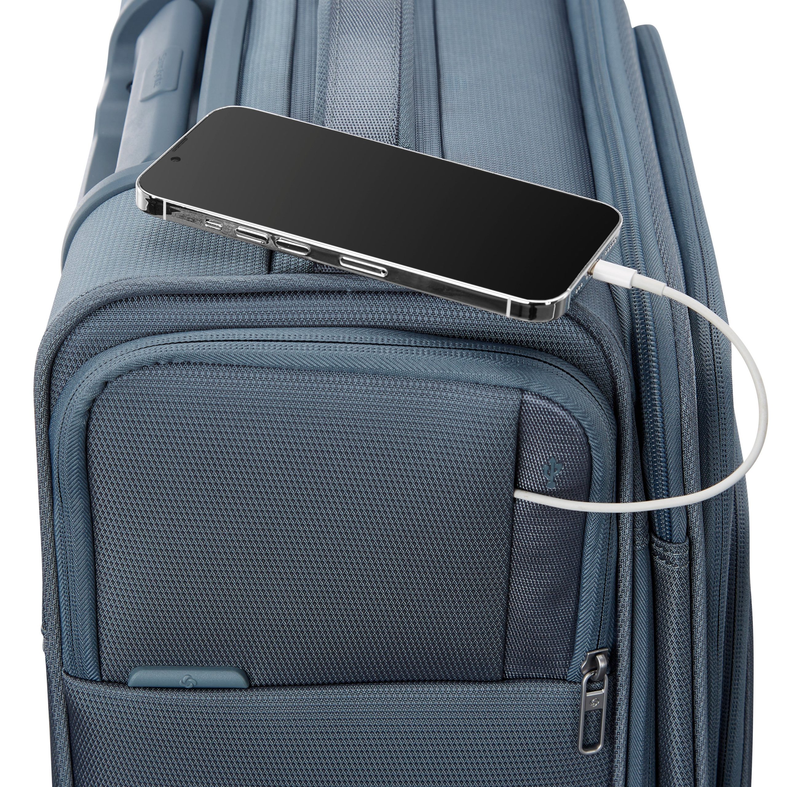 UpLIFT Softside Carry-On Spinner Elemental Blue - Image 5