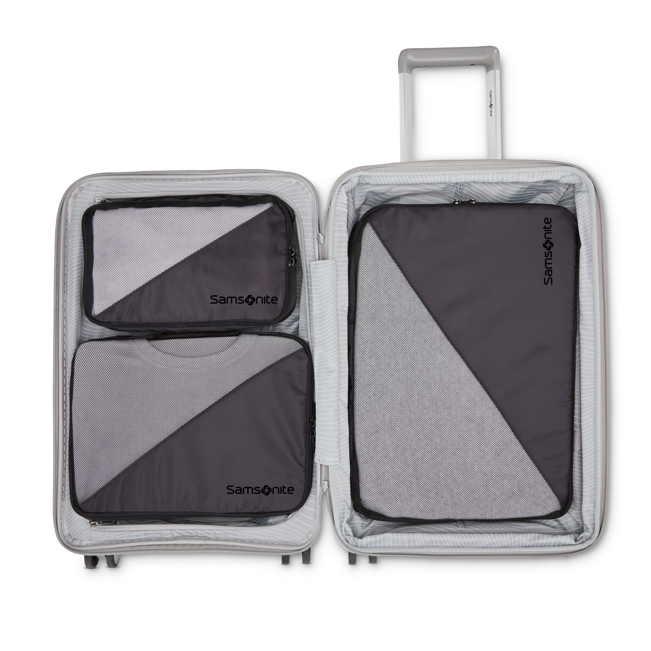 3 Piece Compression Packing Cubes Black - Image 2