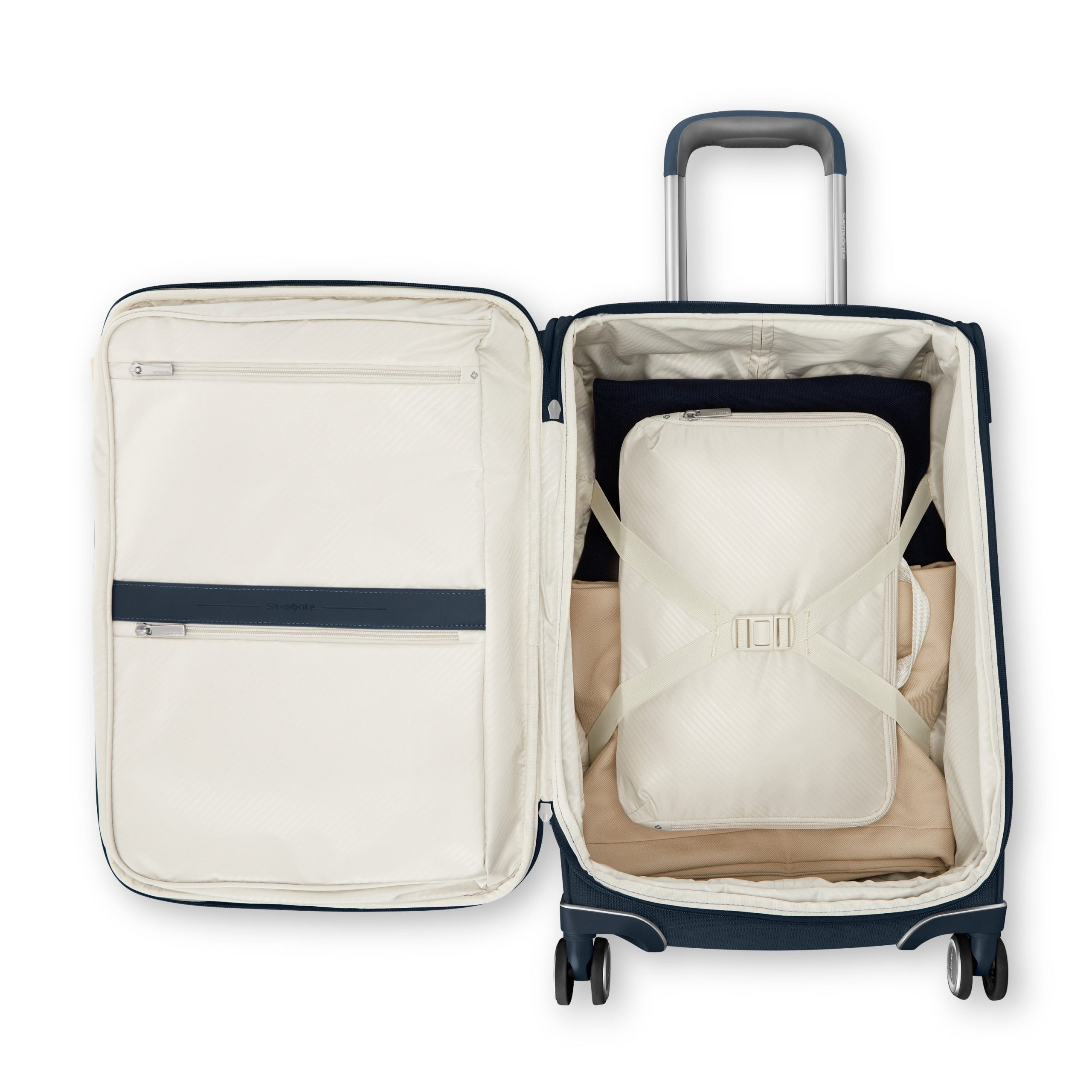 Silhouette 18 Softside Carry-On Spinner Deep Navy - Image 2