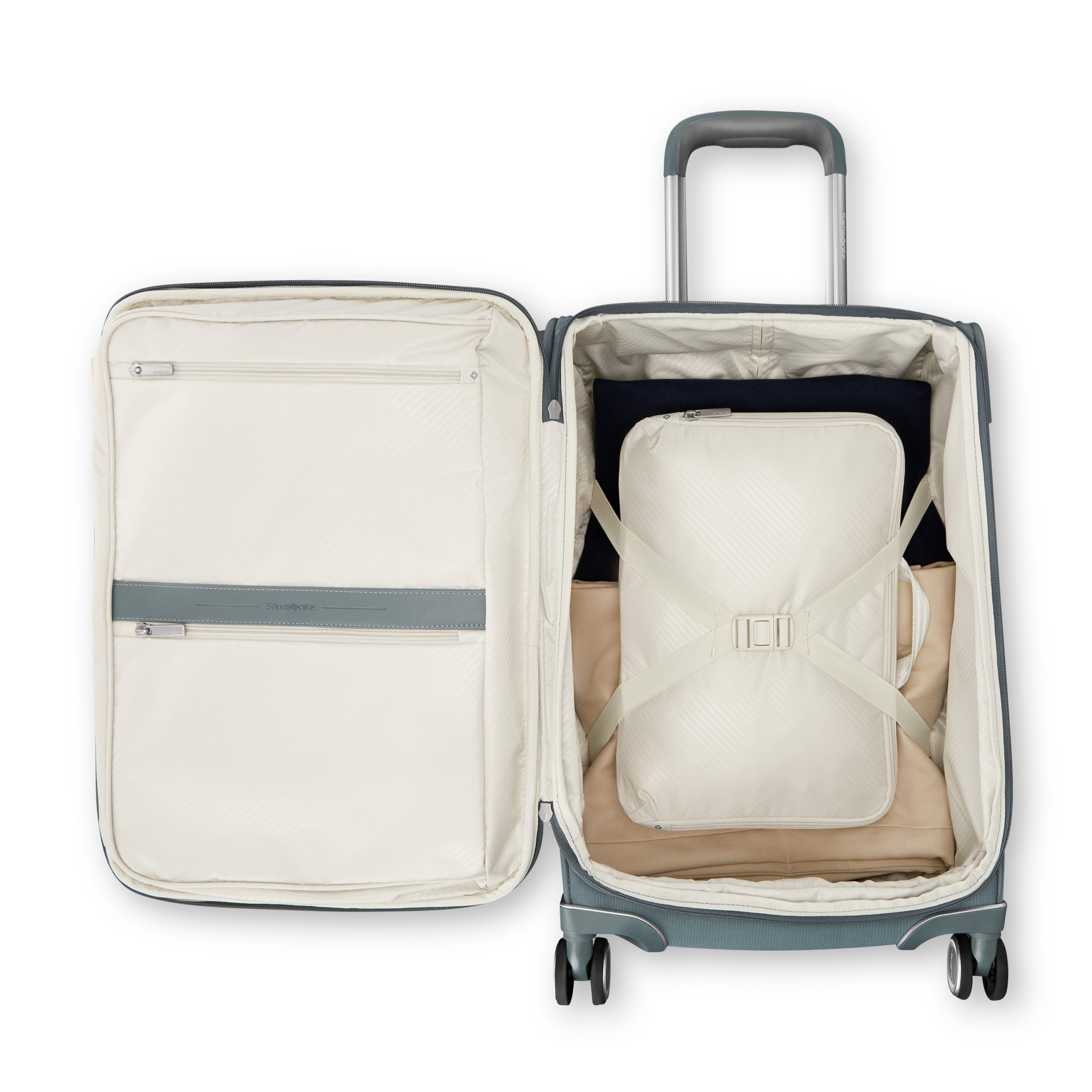 Silhouette 18 Softside Carry-On Spinner Slate Blue - Image 2