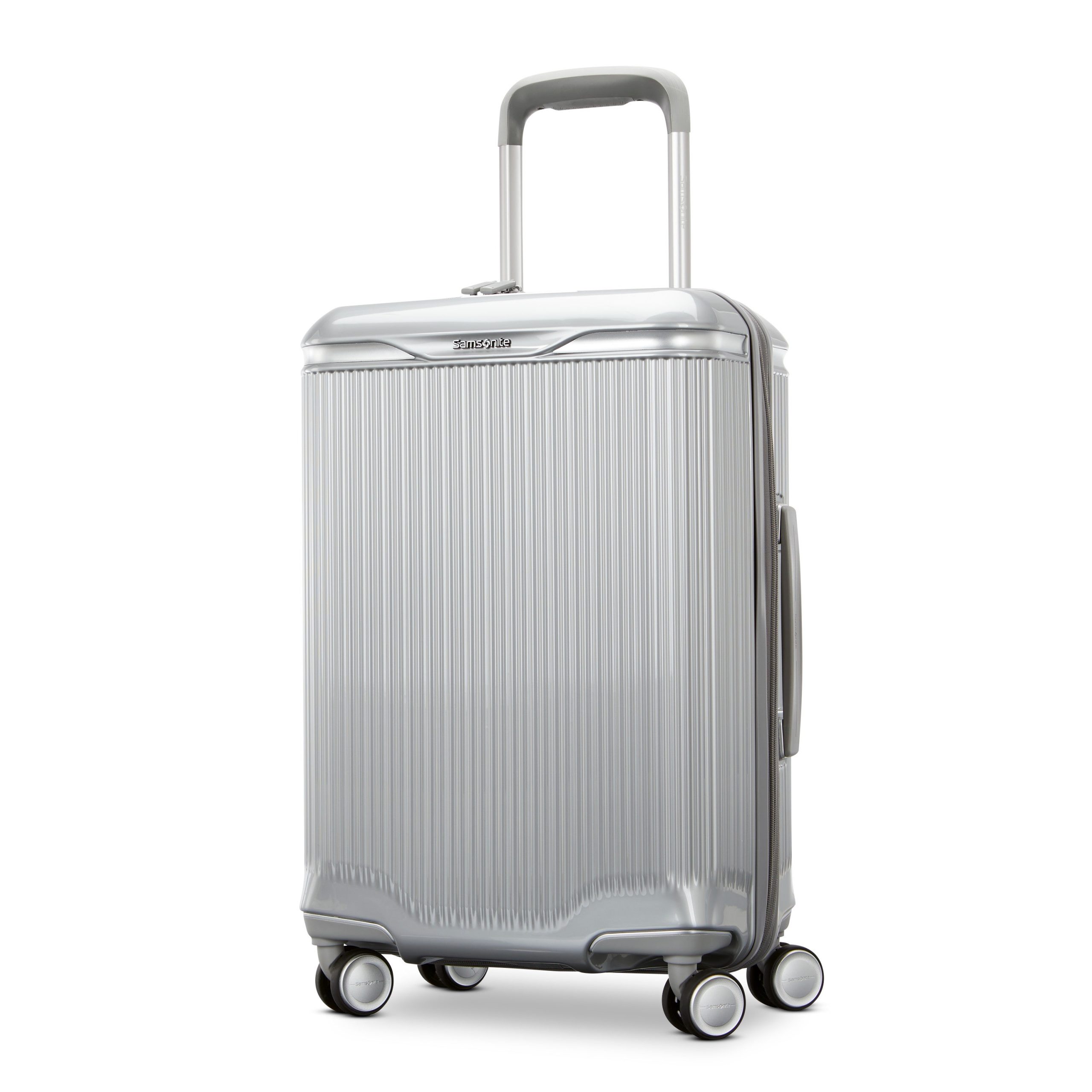 Silhouette 18 Hardside Carry-On Spinner Metallic Silver
