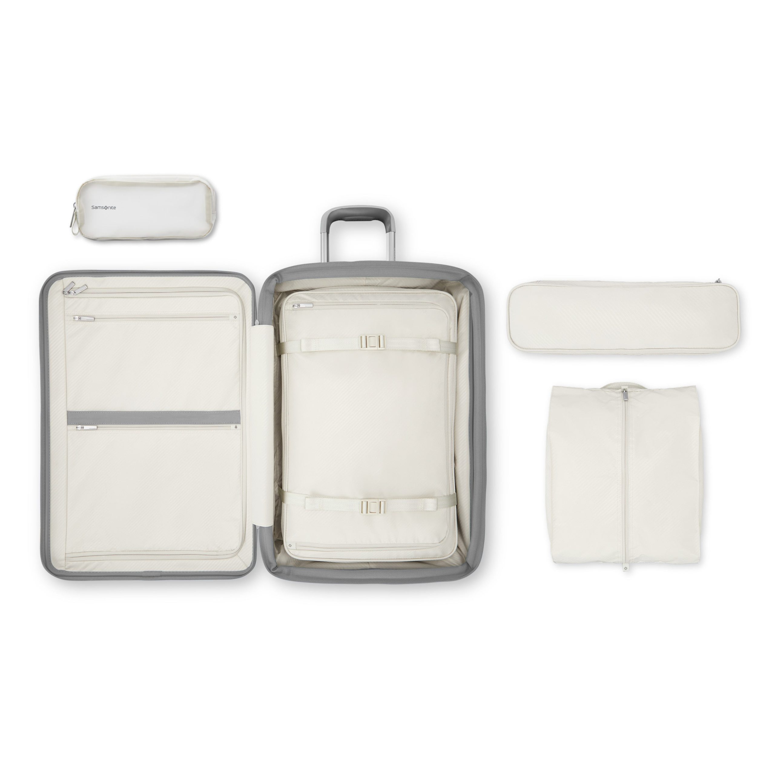 Silhouette 18 Hardside Medium Spinner Metallic Silver - Image 2